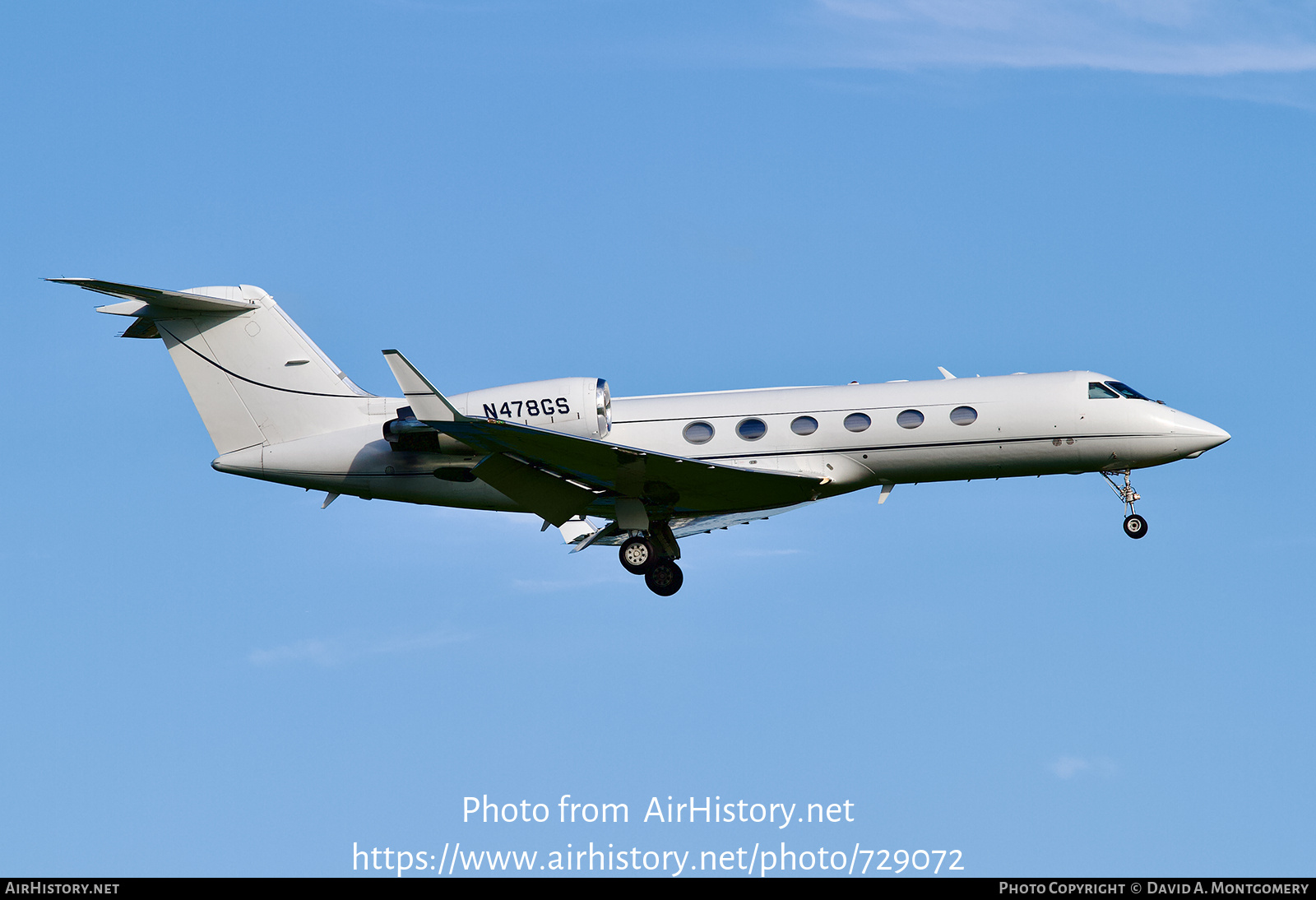 Aircraft Photo of N478GS | Gulfstream Aerospace G-IV Gulfstream IV-SP | AirHistory.net #729072