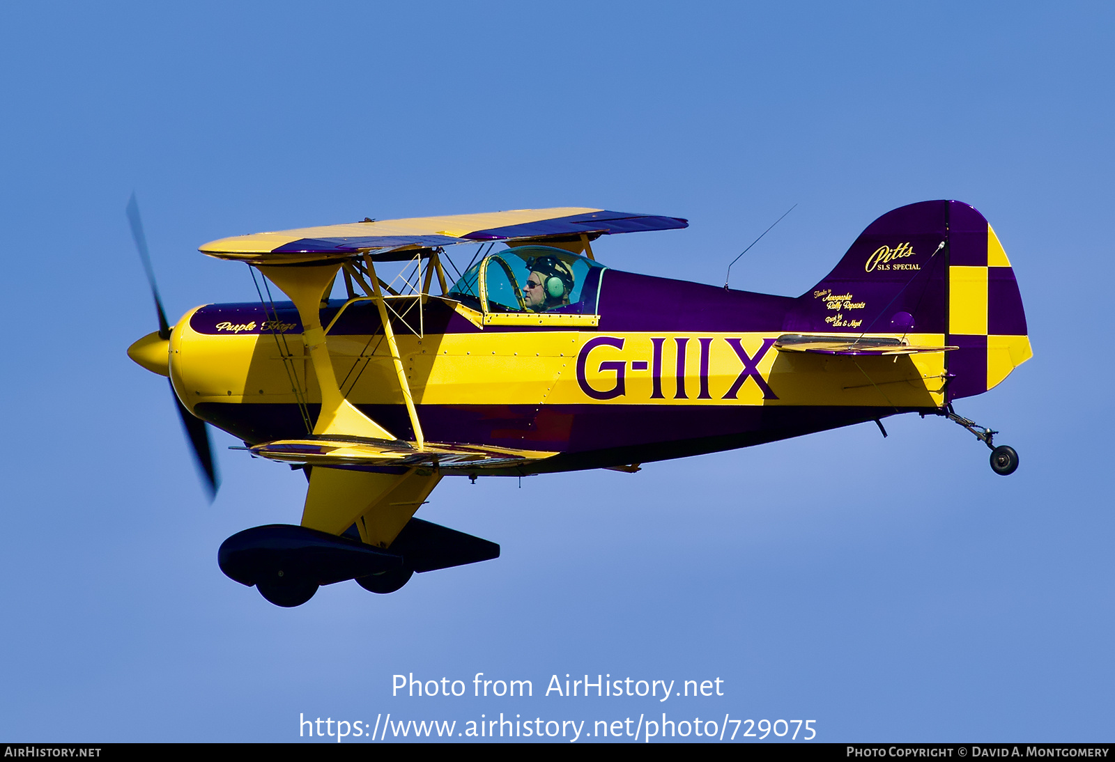 Aircraft Photo of G-IIIX | Pitts S-1S Special | AirHistory.net #729075