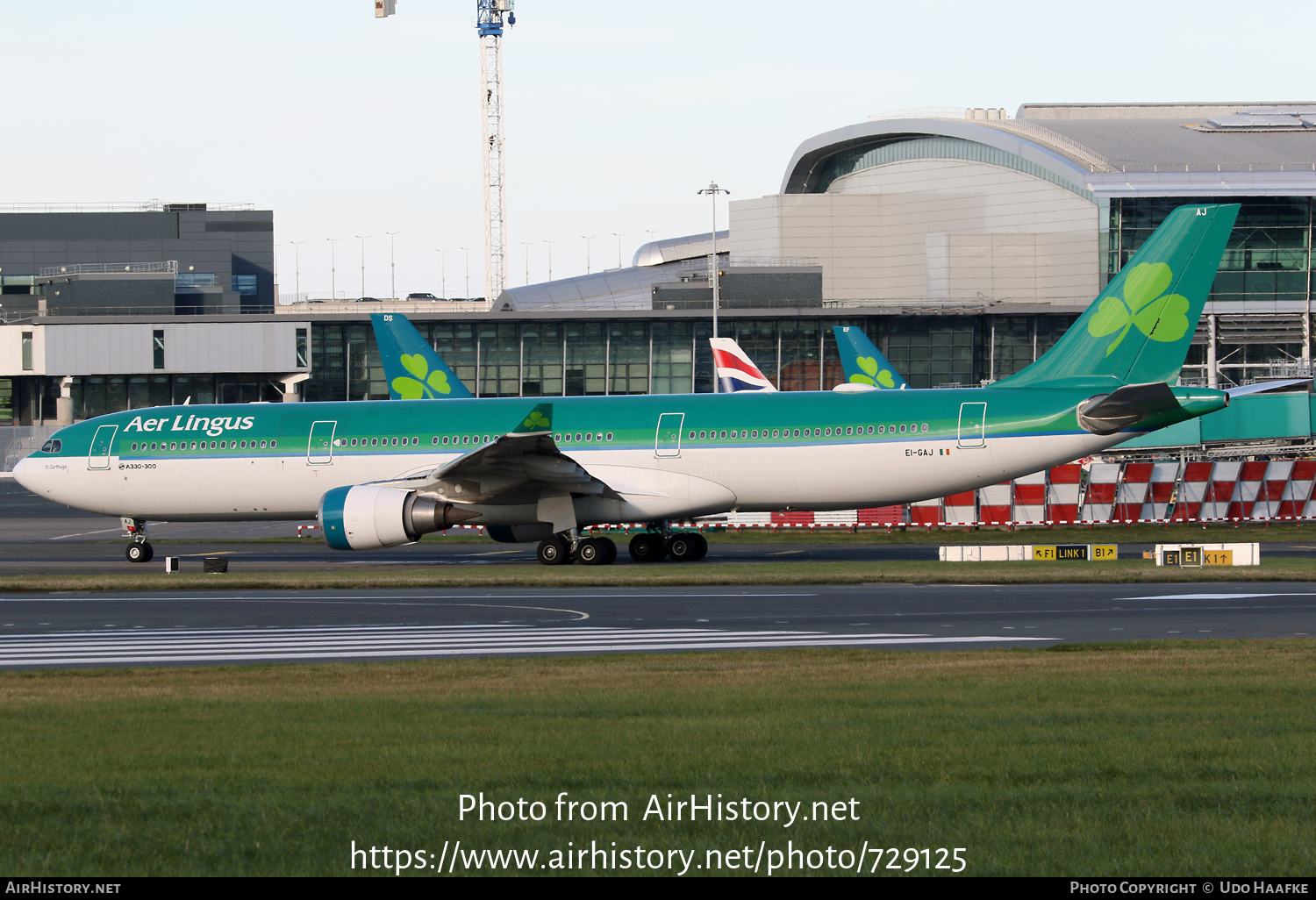 Aircraft Photo of EI-GAJ | Airbus A330-302 | Aer Lingus | AirHistory.net #729125