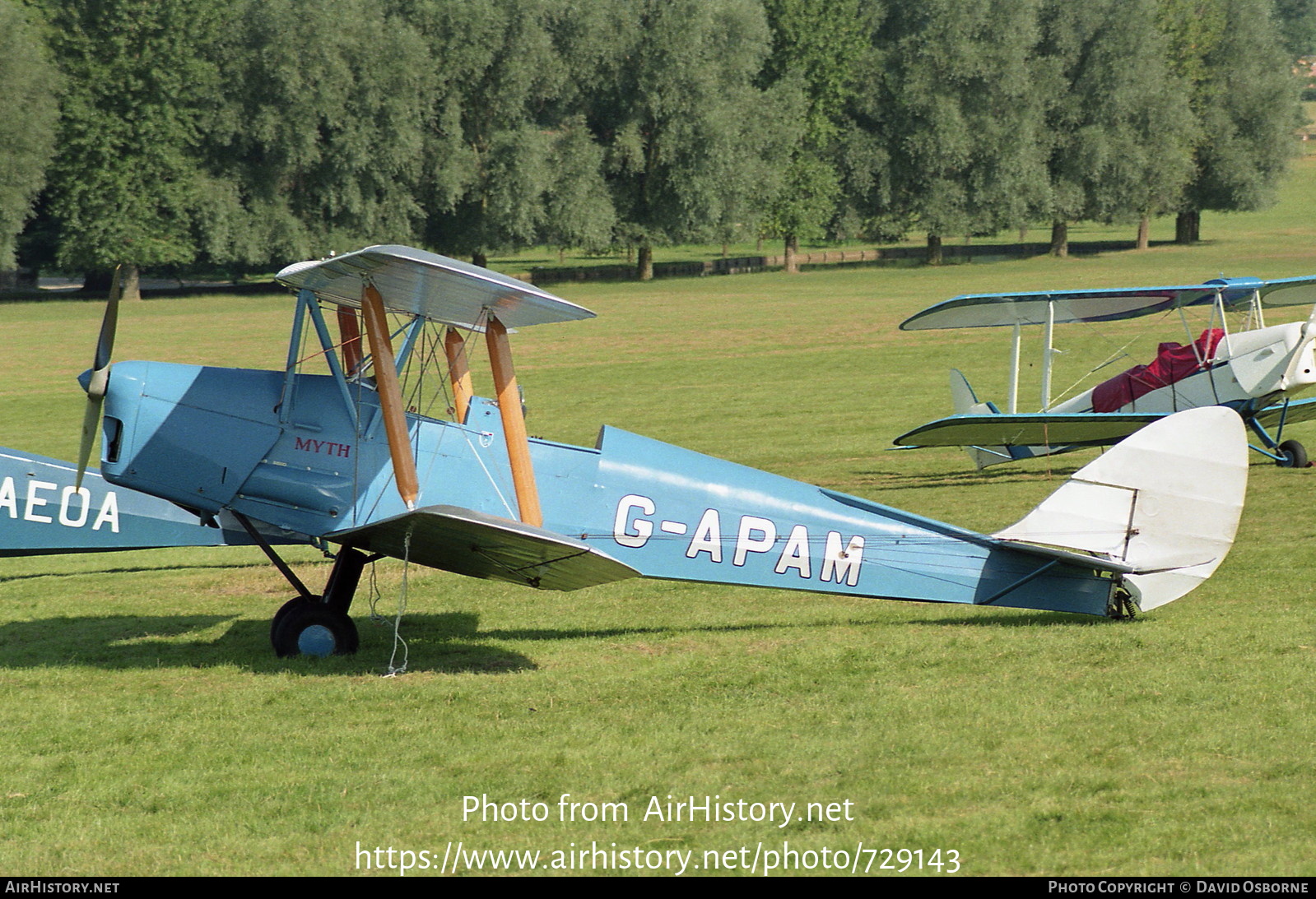 Aircraft Photo of G-APAM | De Havilland D.H. 82A Tiger Moth II | AirHistory.net #729143