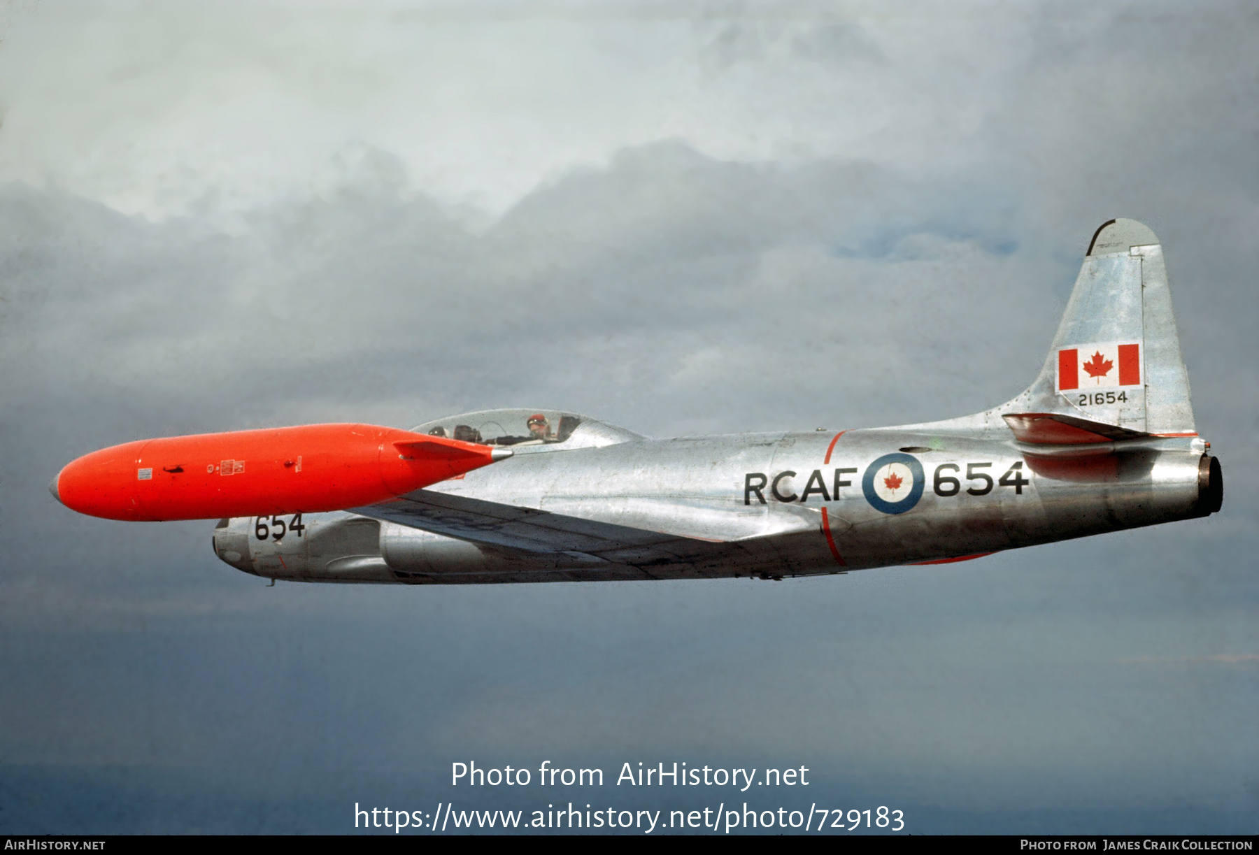 Aircraft Photo of 21654 | Canadair T-33AN Silver Star 3 | Canada - Air Force | AirHistory.net #729183