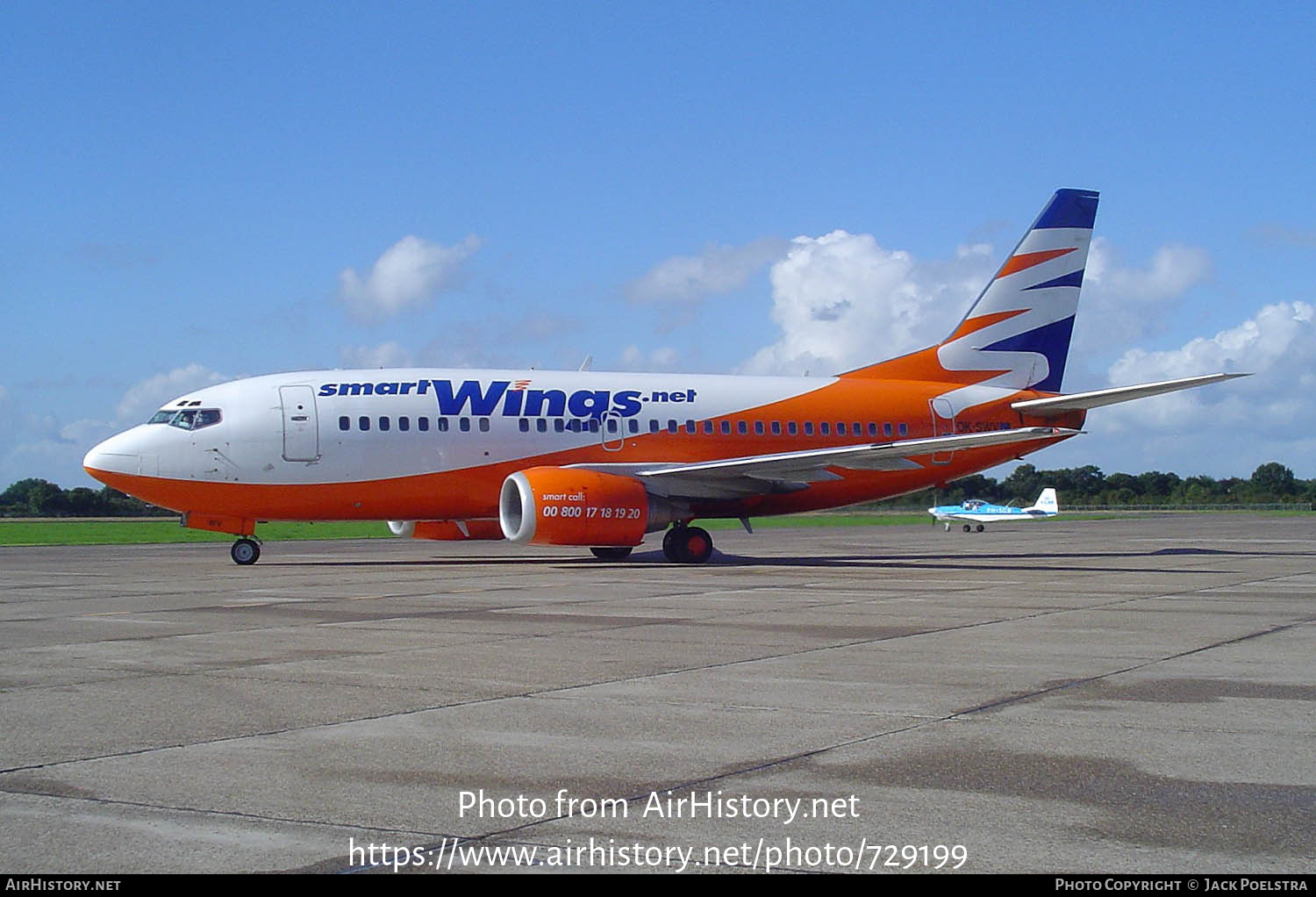 Aircraft Photo of OK-SWV | Boeing 737-522 | Smartwings | AirHistory.net #729199