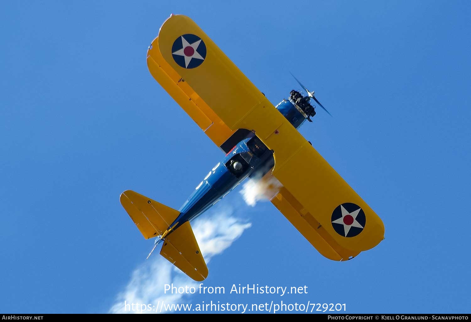 Aircraft Photo of LN-FTX | Boeing A75N1 Kaydet | Norwegian Flying Aces | USA - Air Force | AirHistory.net #729201