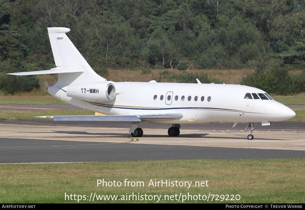 Aircraft Photo of T7-MMH | Dassault Falcon 2000 | AirHistory.net #729220