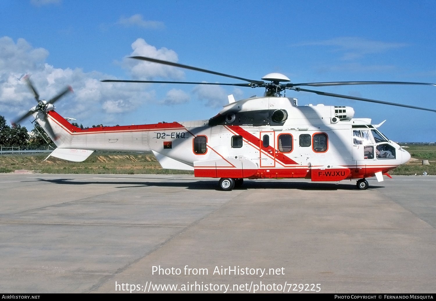 Aircraft Photo of D2-EWQ / F-WJXU | Eurocopter EC-225LP Super Puma Mk2+ | SonAir | AirHistory.net #729225