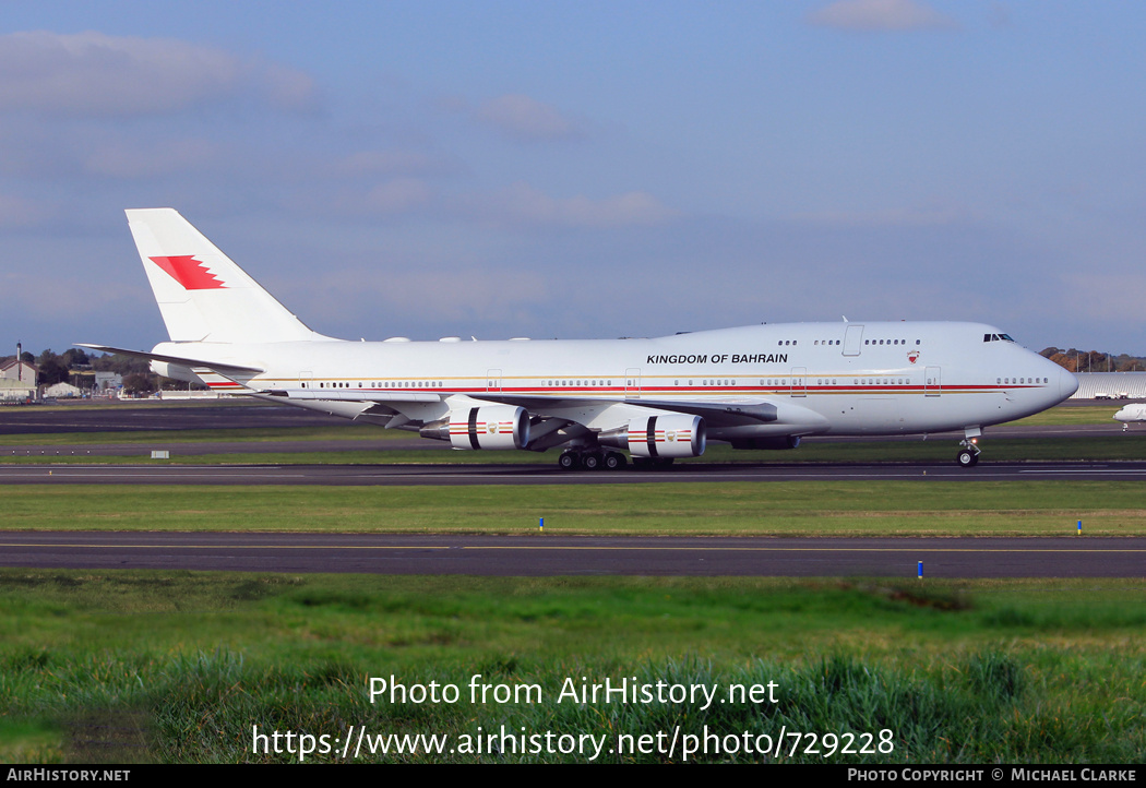 Aircraft Photo of A9C-HAK | Boeing 747-4F6 | Bahrain Amiri Flight | AirHistory.net #729228