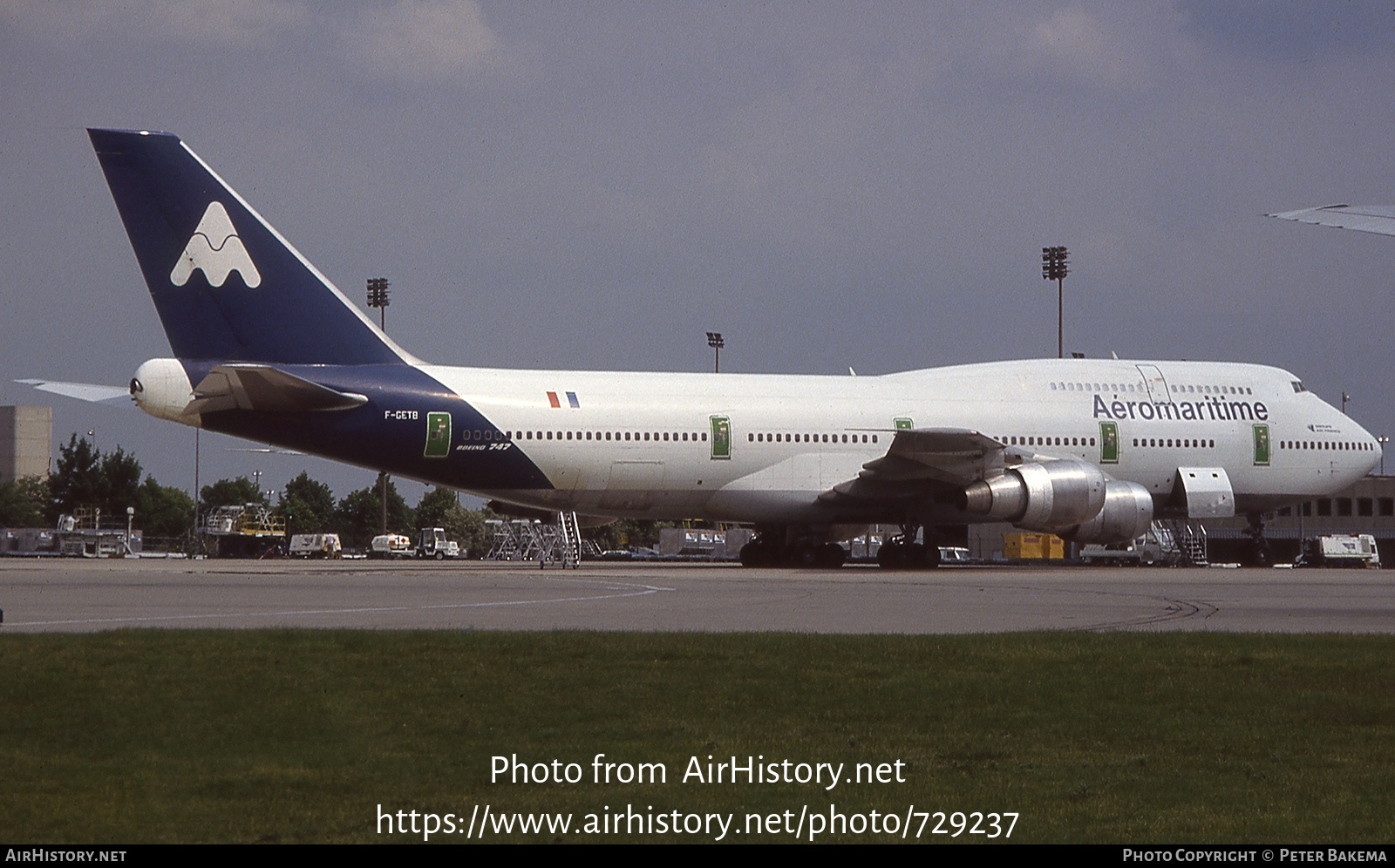 Aircraft Photo of F-GETB | Boeing 747-3B3 | Aéromaritime | AirHistory.net #729237