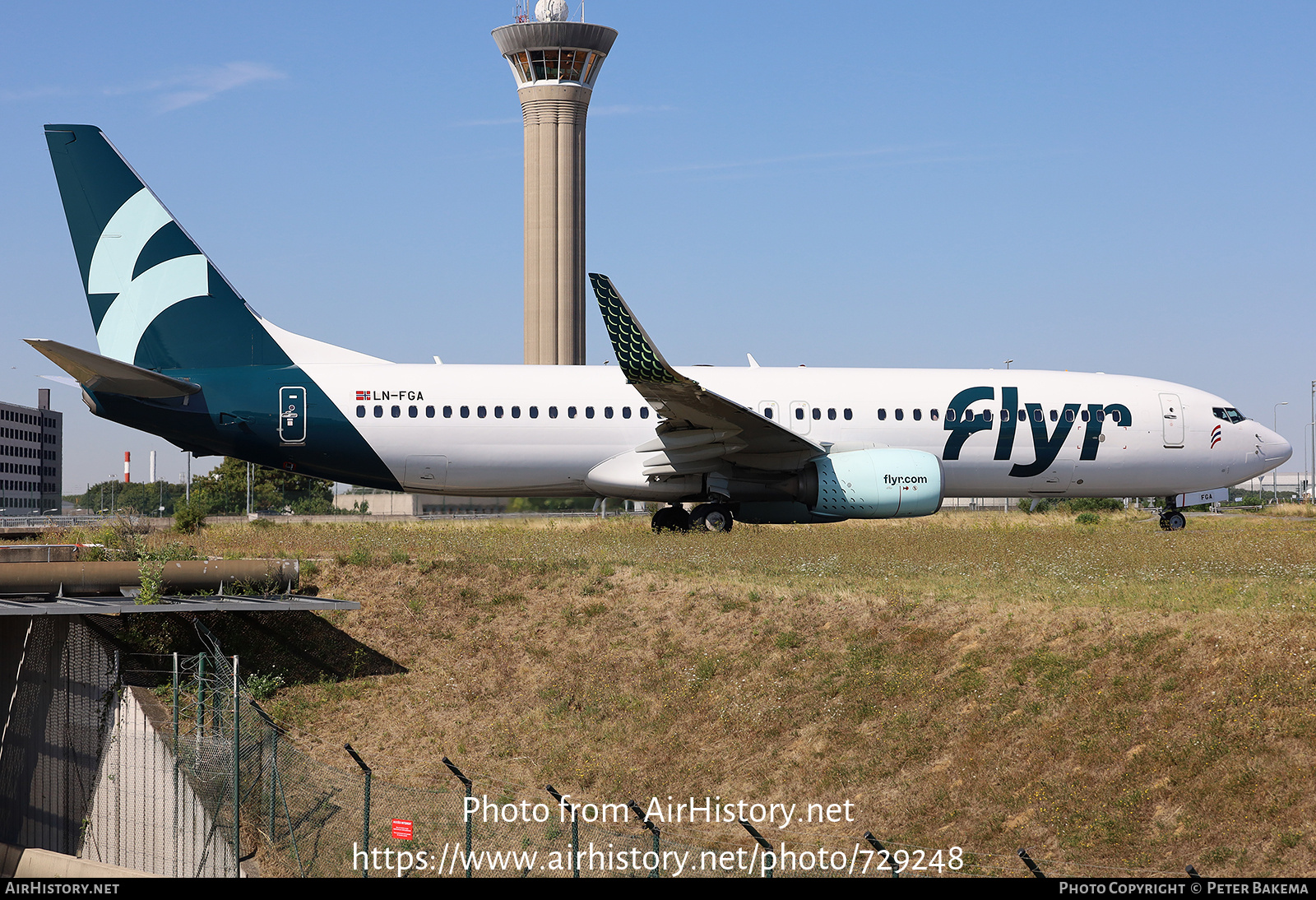 Aircraft Photo of LN-FGA | Boeing 737-82R | Flyr | AirHistory.net #729248