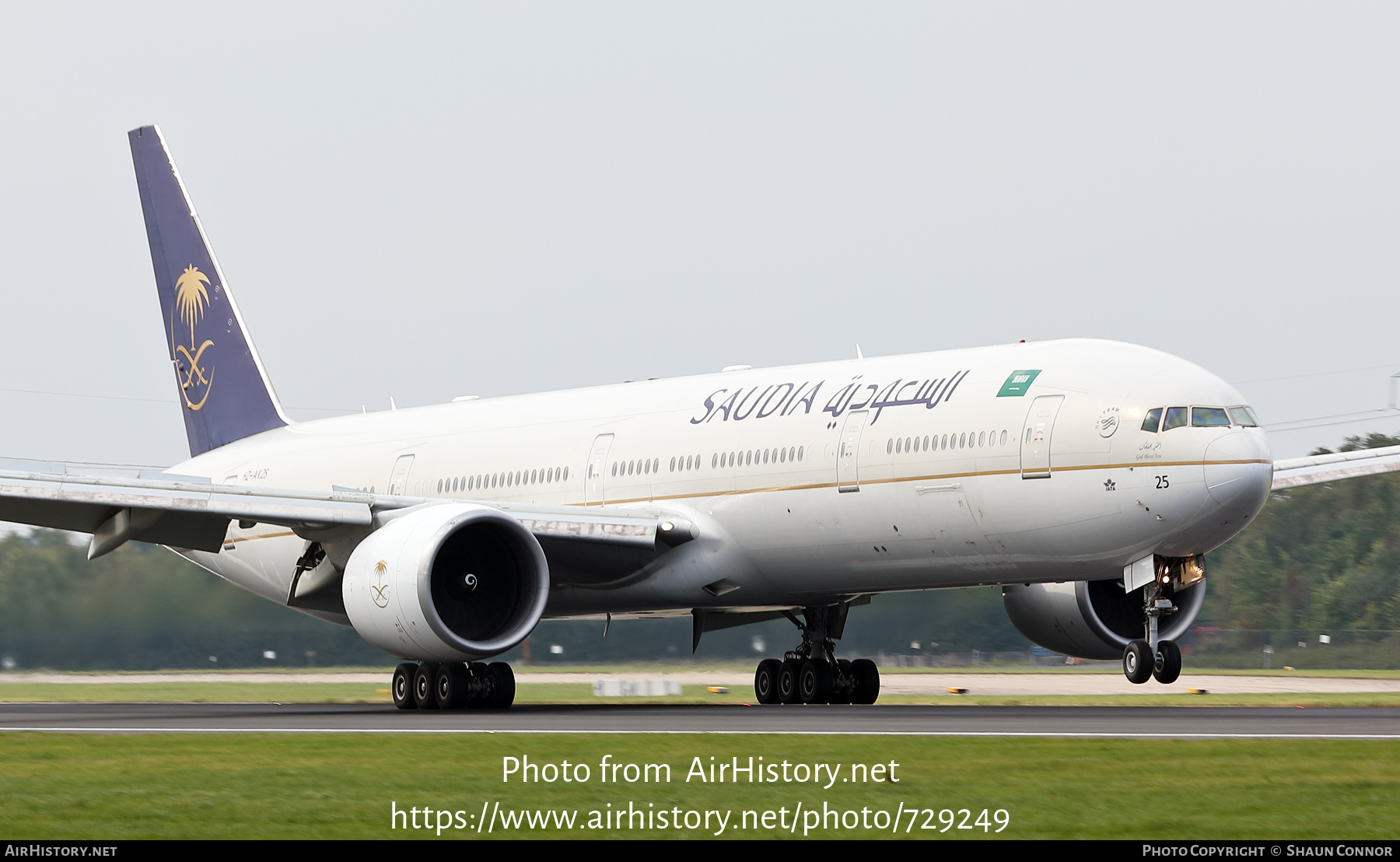 Aircraft Photo of HZ-AK25 | Boeing 777-368/ER | Saudia - Saudi Arabian Airlines | AirHistory.net #729249