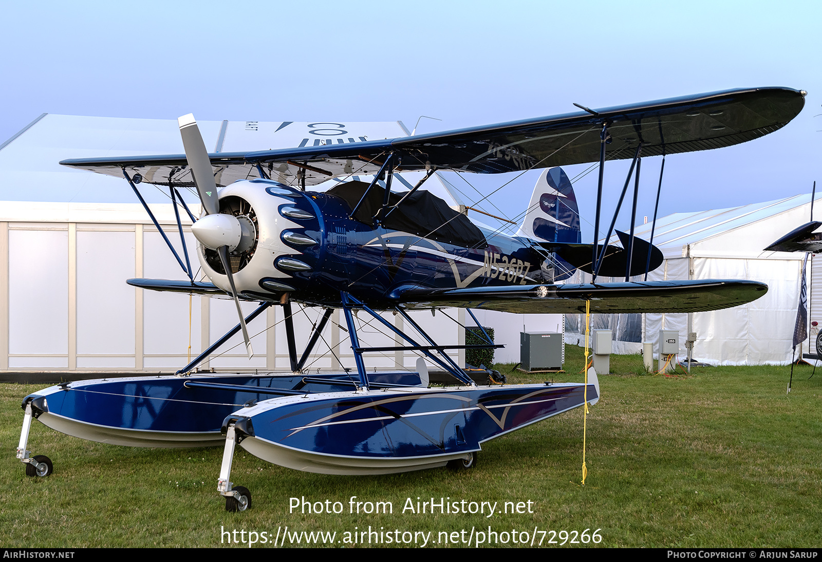 Aircraft Photo of N526PZ | Waco YMF-5C | AirHistory.net #729266