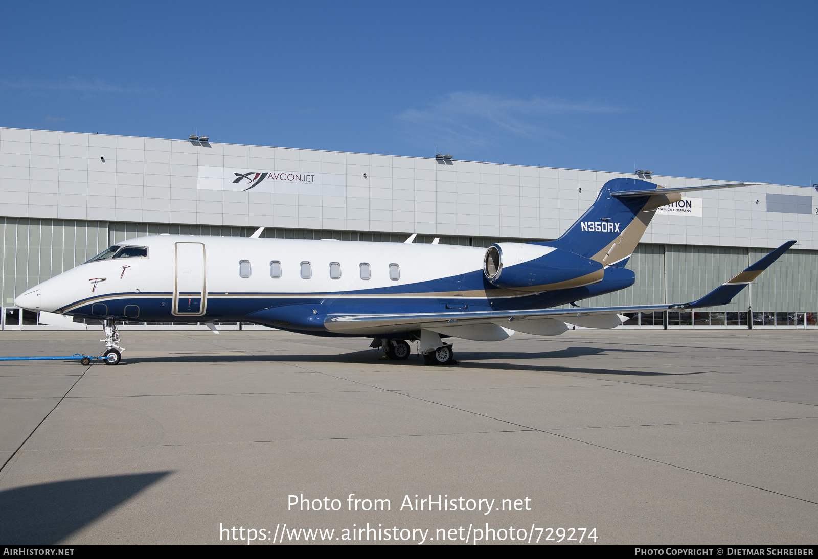 Aircraft Photo of N350RX | Bombardier Challenger 350 (BD-100-1A10) | AirHistory.net #729274