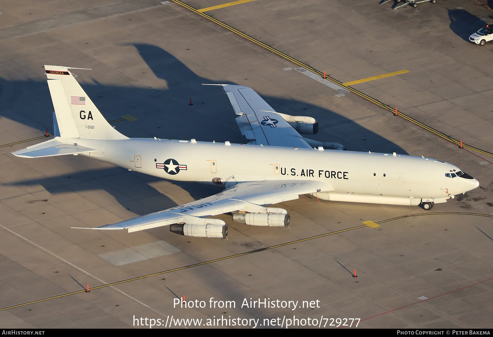 Aircraft Photo of 95-0121 / AF95-0121 | Boeing E-8C J-Stars (707-300C) | USA - Air Force | AirHistory.net #729277