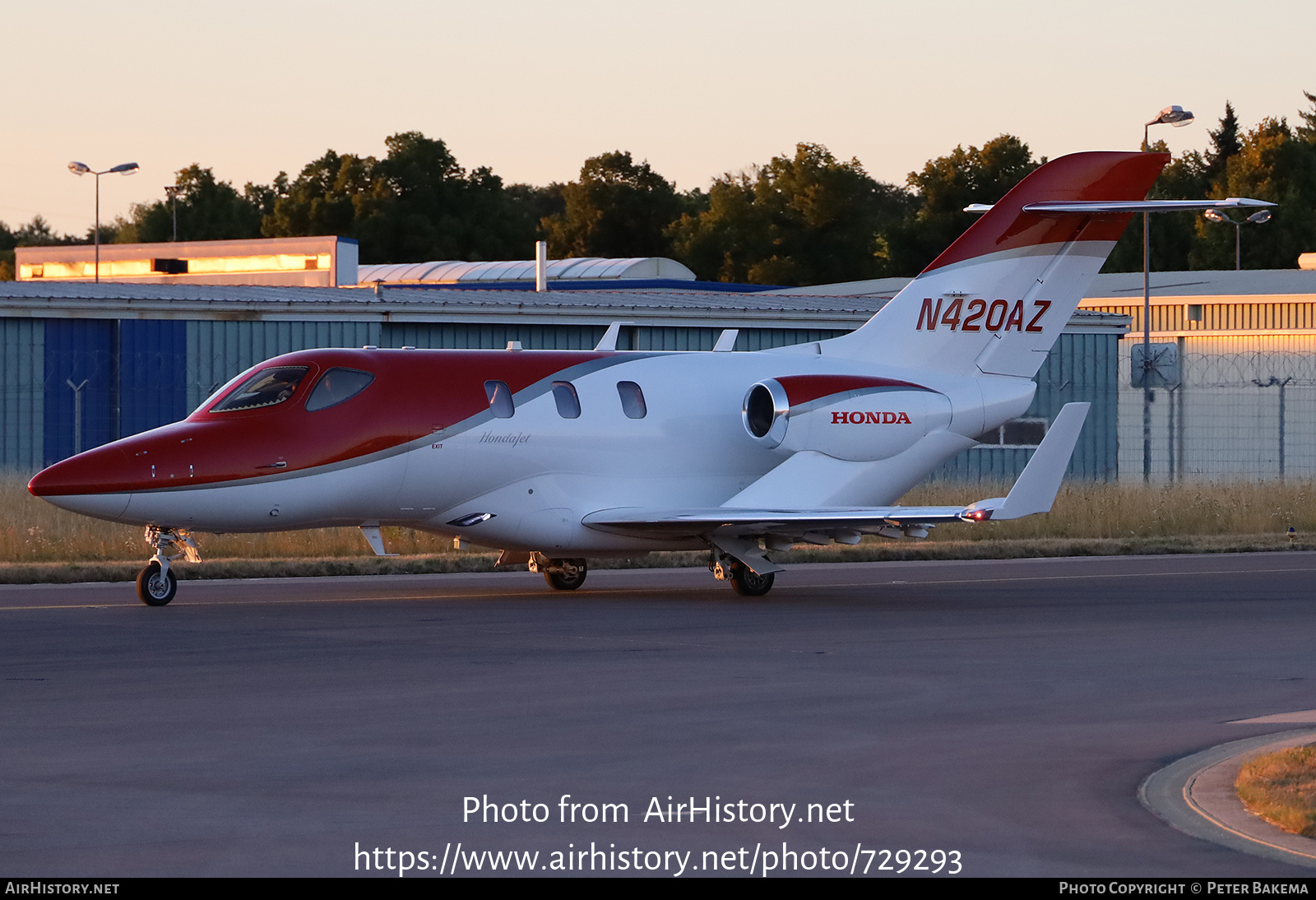 Aircraft Photo of N420AZ | Honda HA-420 HondaJet | AirHistory.net #729293