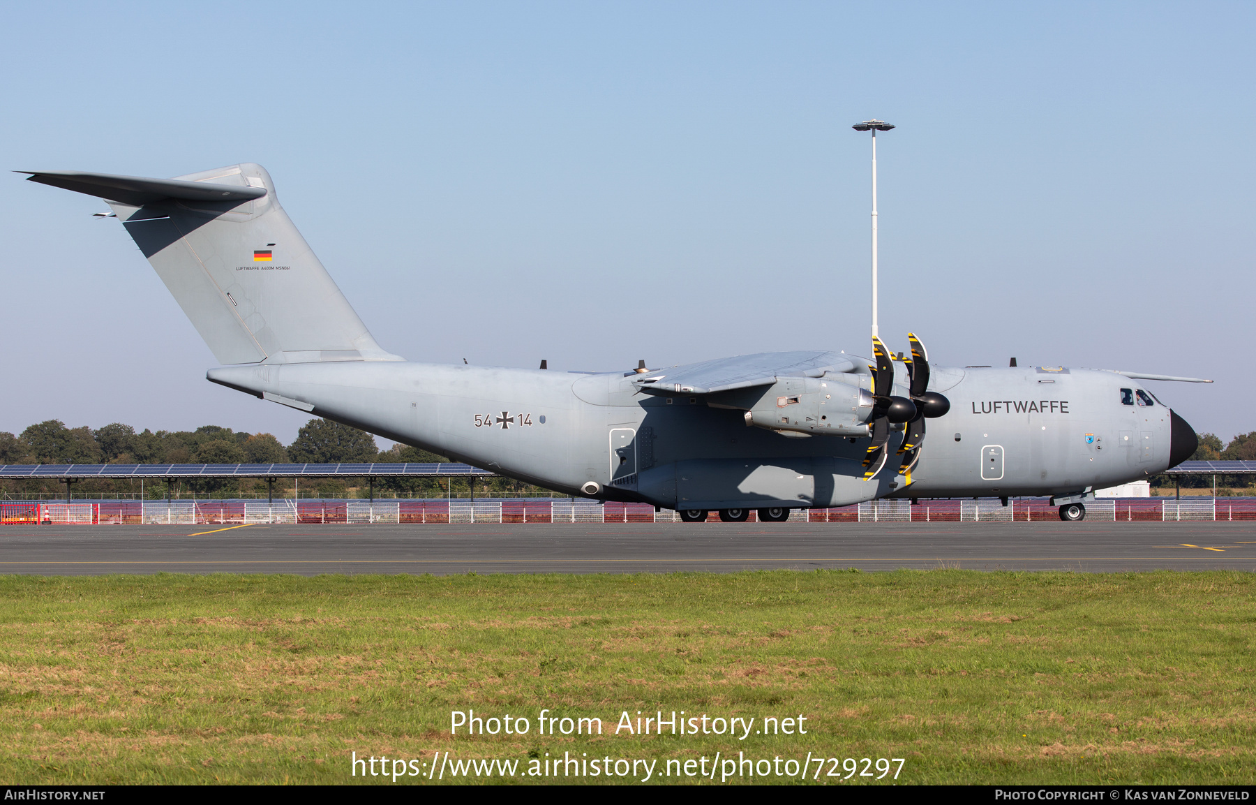 Aircraft Photo of 5414 | Airbus A400M Atlas | Germany - Air Force | AirHistory.net #729297