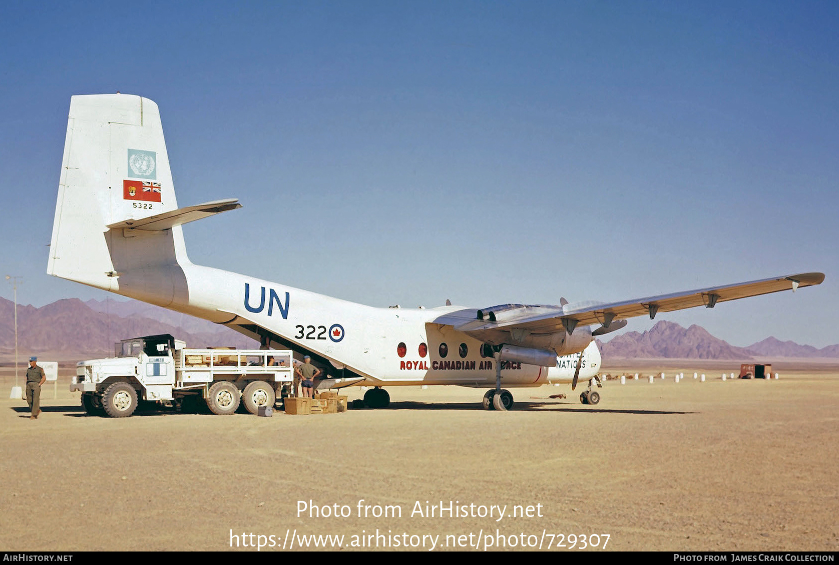 Aircraft Photo of 5322 | De Havilland Canada CC-108 Caribou 1A | Canada - Air Force | AirHistory.net #729307