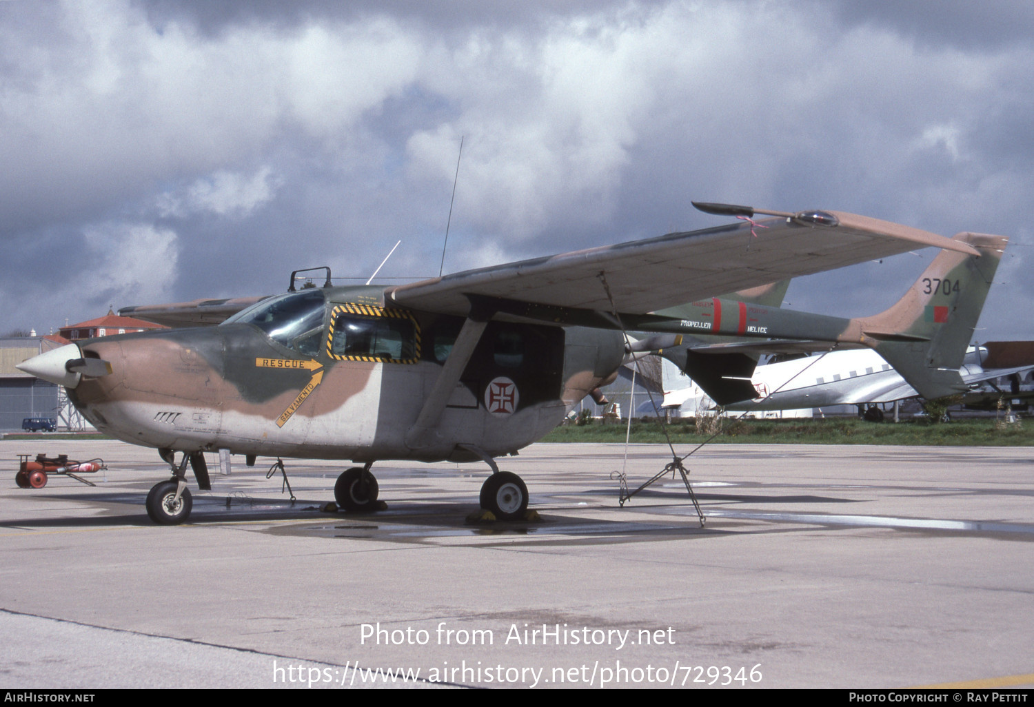 Aircraft Photo of 3704 | Reims FTB337G Milirole | Portugal - Air Force | AirHistory.net #729346