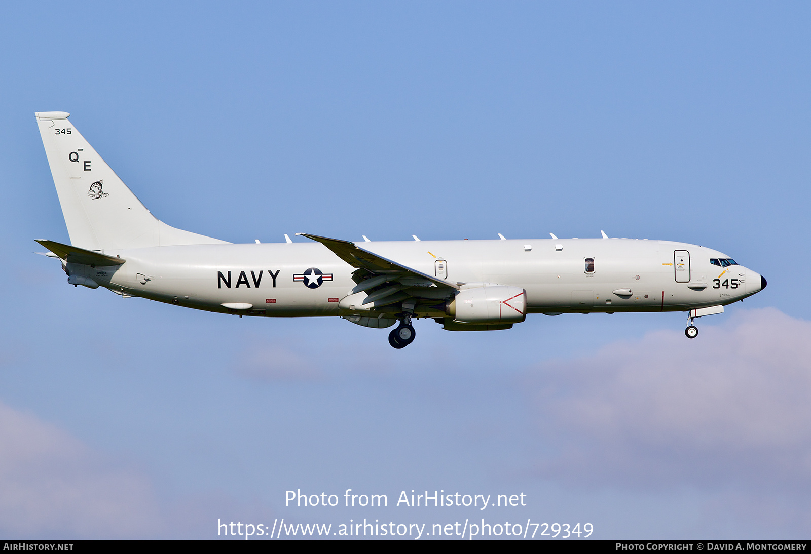 Aircraft Photo of 169345 / 345 | Boeing P-8A Poseidon | USA - Navy | AirHistory.net #729349