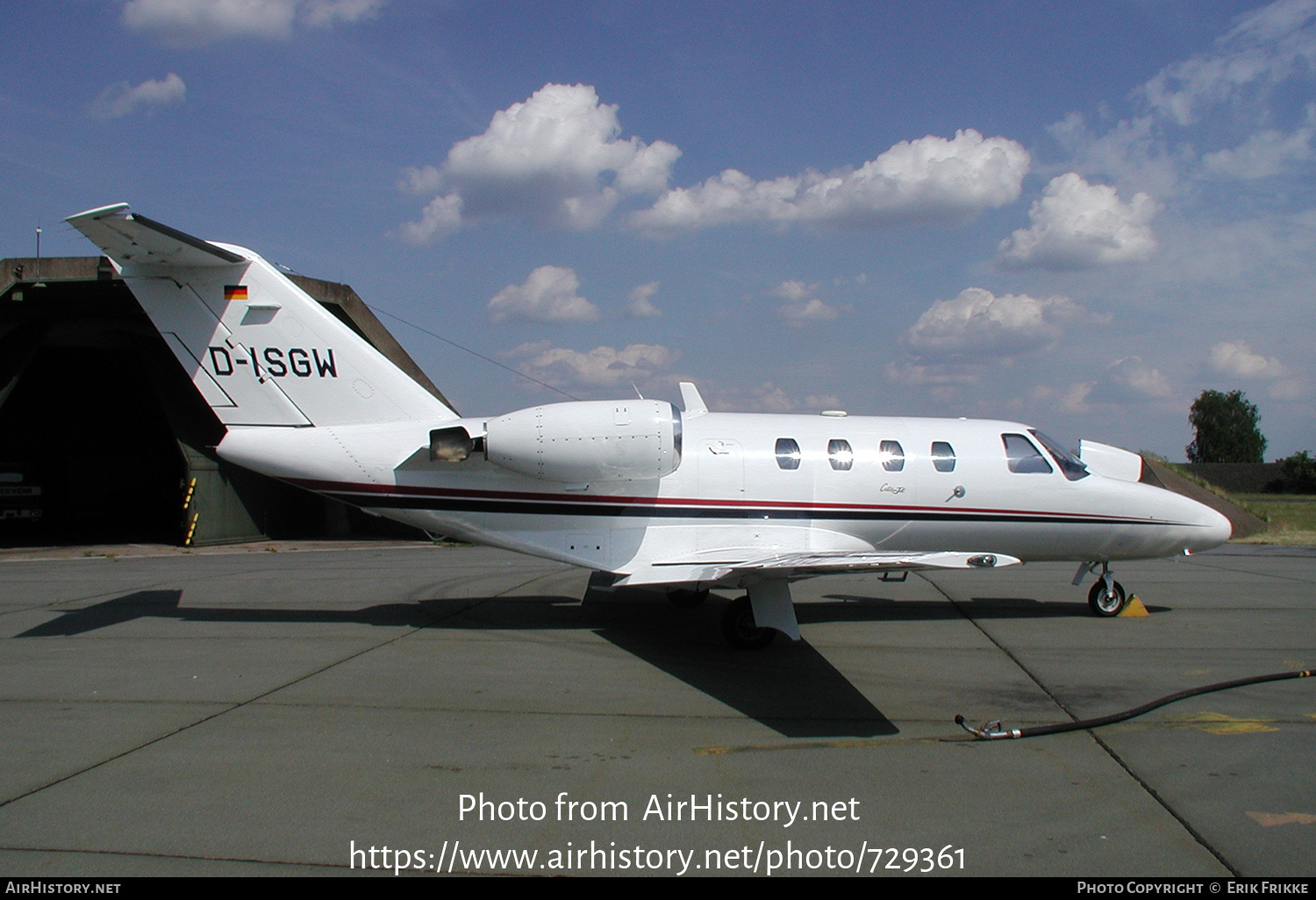 Aircraft Photo of D-ISGW | Cessna 525 CitationJet | AirHistory.net #729361