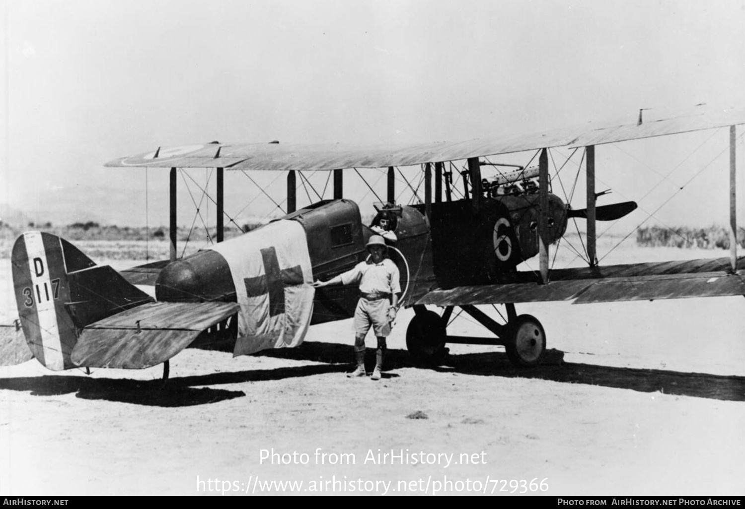 Aircraft Photo of D3117 | Airco DH-9 Ambulance | UK - Air Force | AirHistory.net #729366