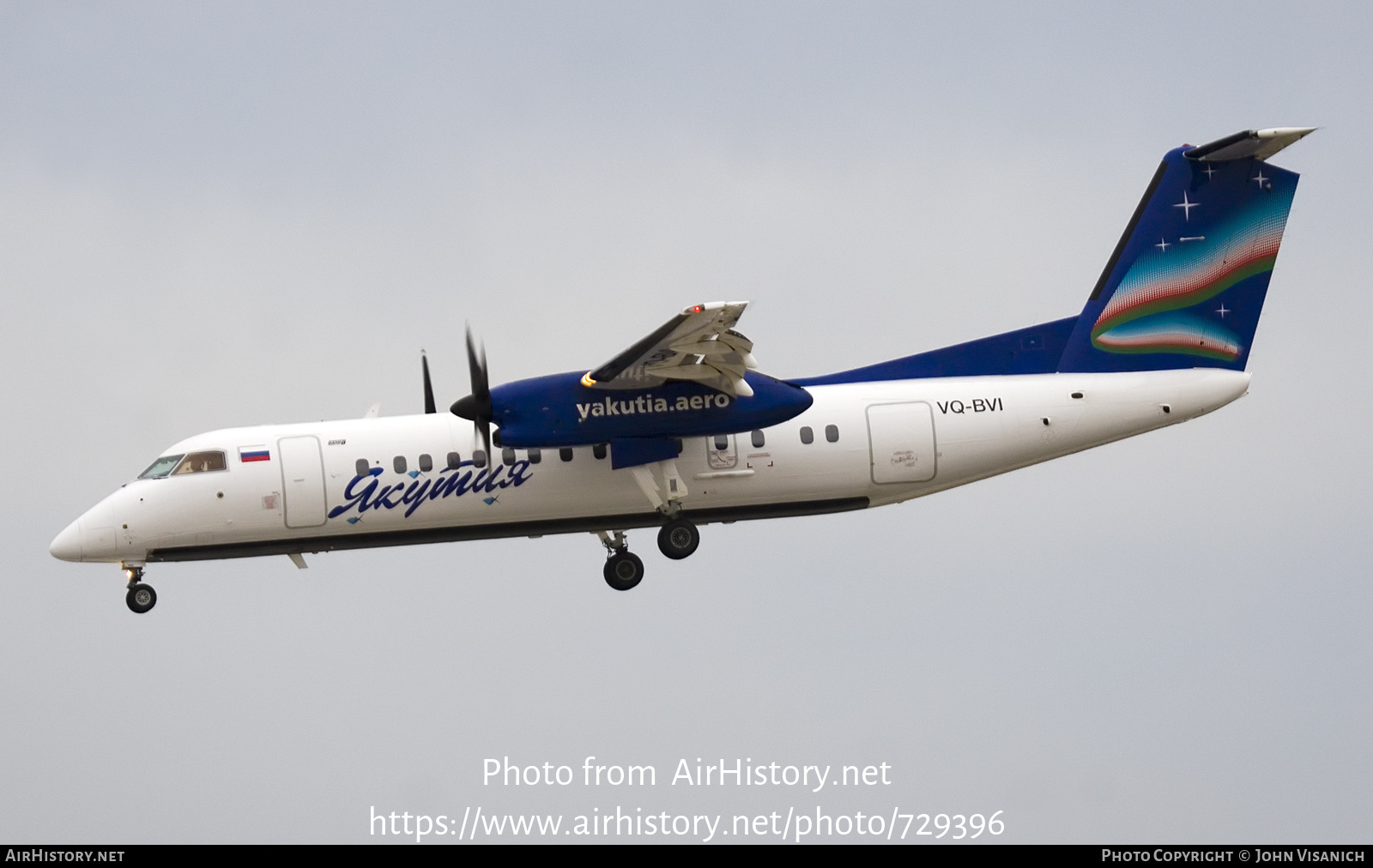 Aircraft Photo of VQ-BVI | De Havilland Canada DHC-8-311 Dash 8 | Yakutia Airlines | AirHistory.net #729396