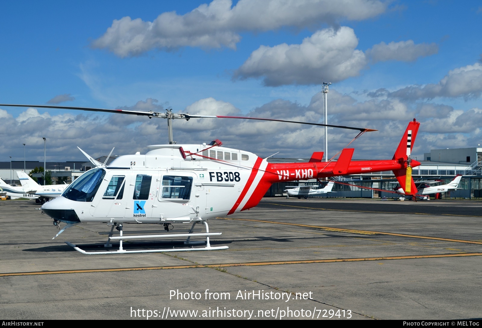 Aircraft Photo of VH-KHQ | Bell 206L-3 LongRanger III | Kestrel Aviation | AirHistory.net #729413