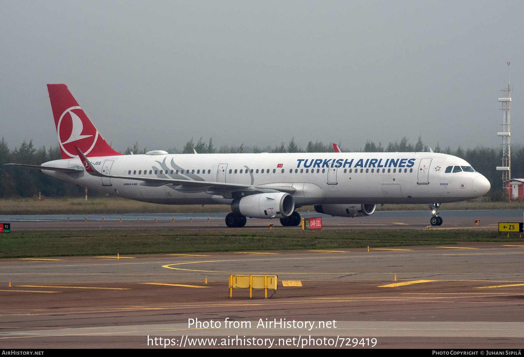 Aircraft Photo of TC-JSS | Airbus A321-231 | Turkish Airlines | AirHistory.net #729419