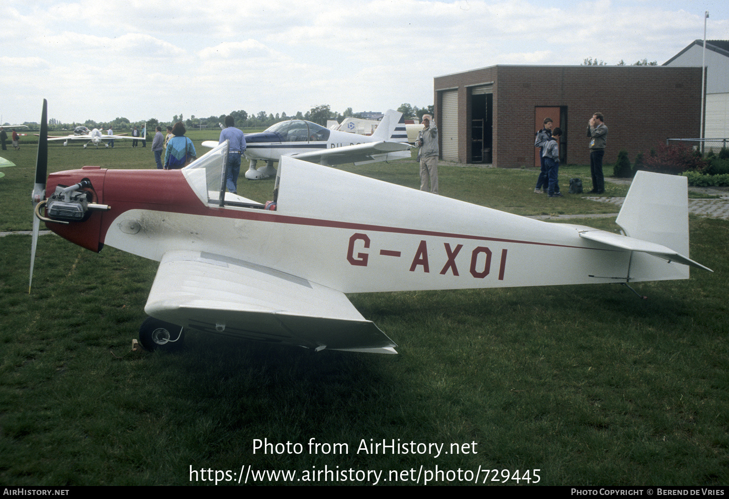 Aircraft Photo of G-AXOI | Jodel D-9 Bebe | AirHistory.net #729445