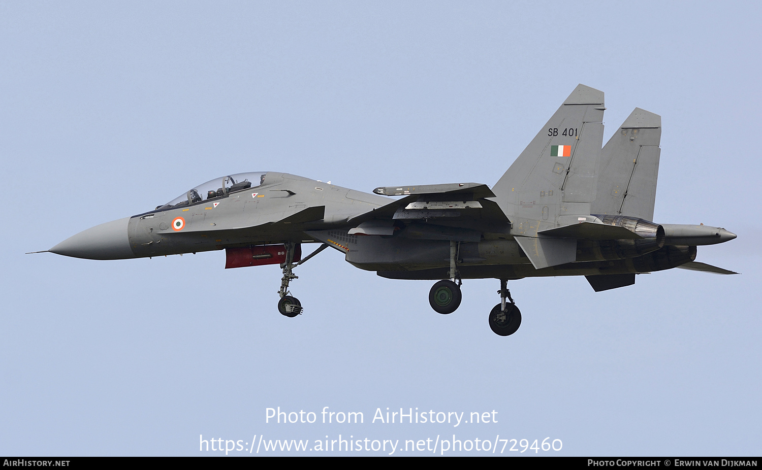 Aircraft Photo of SB-401 | Sukhoi Su-30MKI-3 | India - Air Force | AirHistory.net #729460