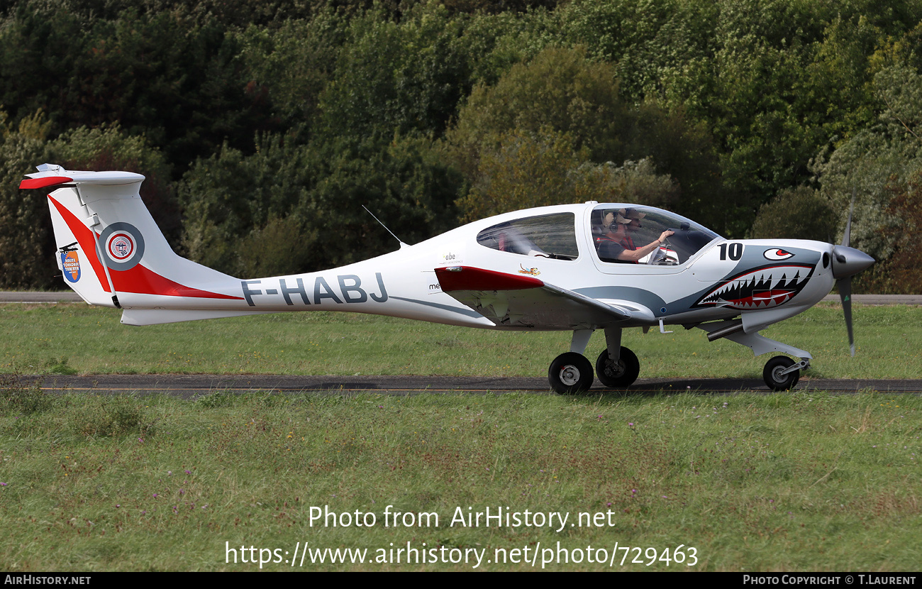 Aircraft Photo of F-HABJ | Diamond DA40D Diamond Star TDI | AirHistory.net #729463