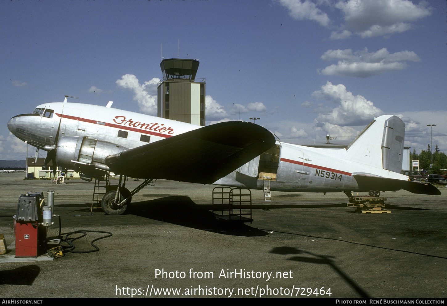 Aircraft Photo of N59314 | Douglas C-47A Skytrain | Frontier Flying Service | AirHistory.net #729464