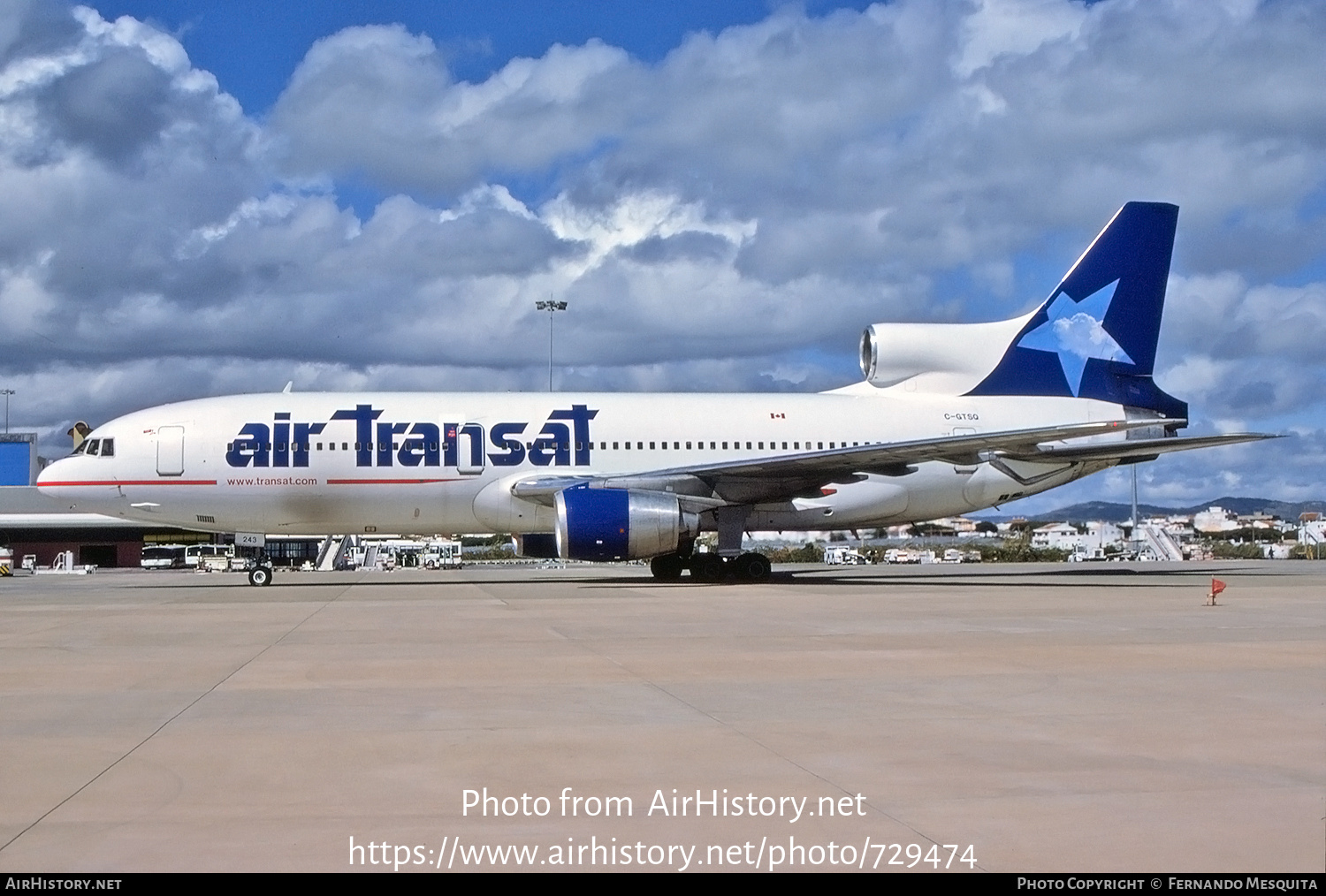 Aircraft Photo of C-GTSQ | Lockheed L-1011-385-3 TriStar 500 | Air Transat | AirHistory.net #729474