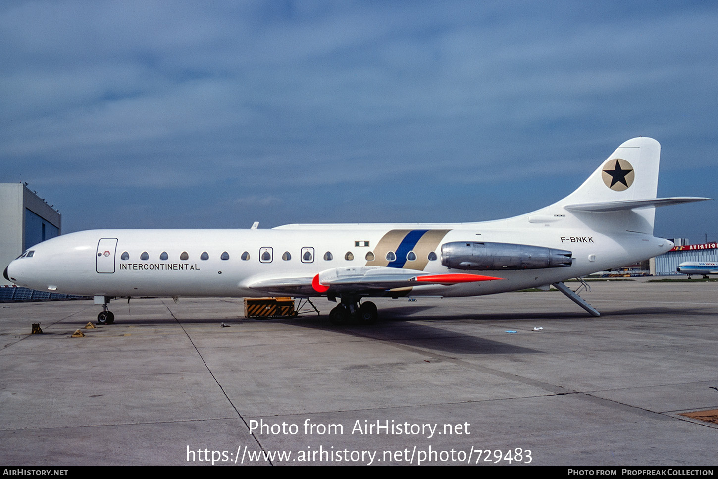 Aircraft Photo of F-BNKK | Sud SE-210 Caravelle III | Intercontinental Airlines | AirHistory.net #729483