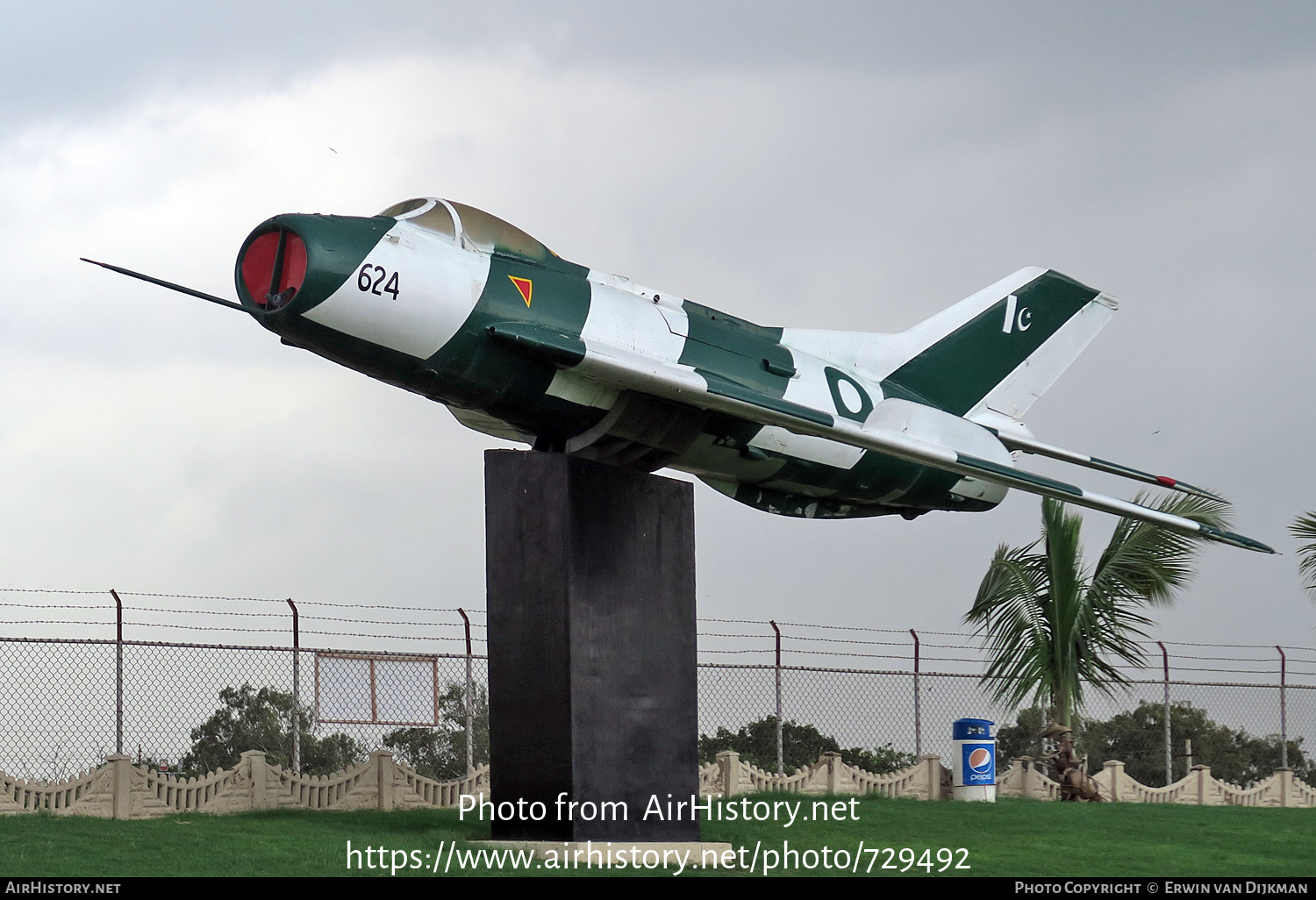 Aircraft Photo of 7624 | Shenyang F-6 | Pakistan - Air Force | AirHistory.net #729492