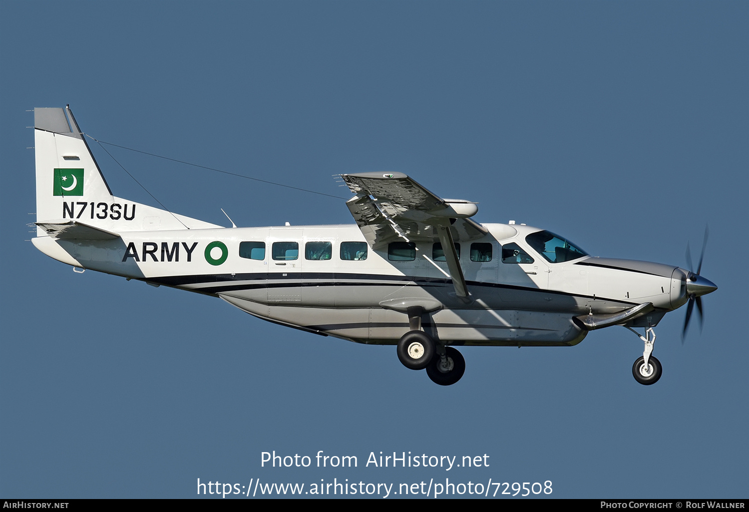 Aircraft Photo of N713SU | Cessna C-98 Grand Caravan (208B) | Pakistan - Army | AirHistory.net #729508