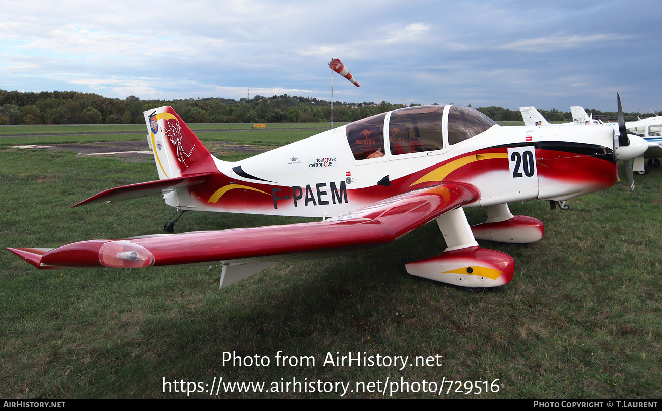 Aircraft Photo of F-PAEM | Jodel D-140E Mousquetaire IV | AirHistory.net #729516