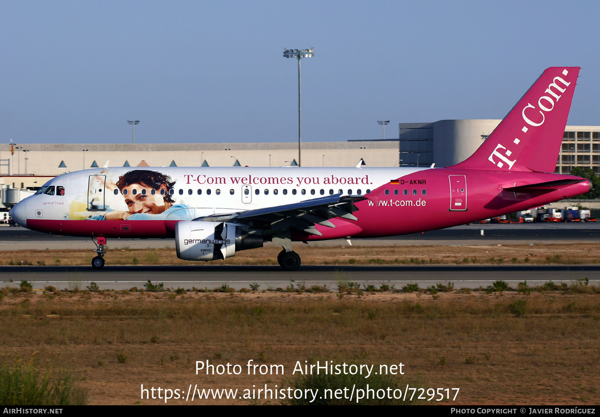 Aircraft Photo of D-AKNR | Airbus A319-112 | Germanwings | AirHistory.net #729517