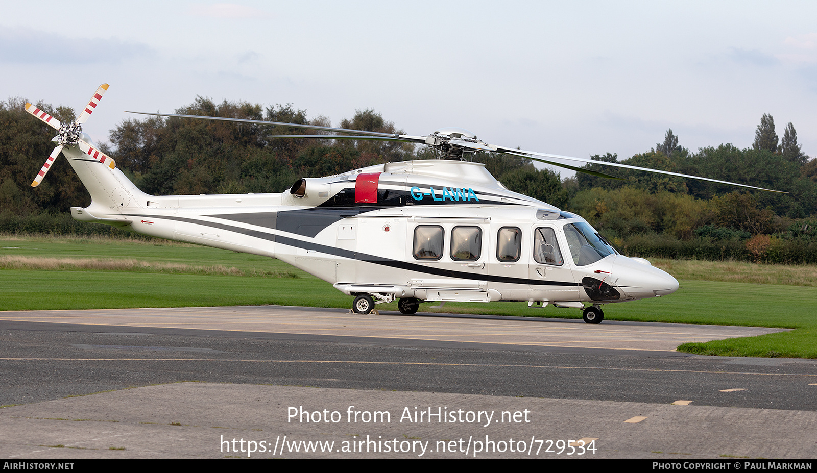 Aircraft Photo of G-LAWA | AgustaWestland AW-139 | AirHistory.net #729534