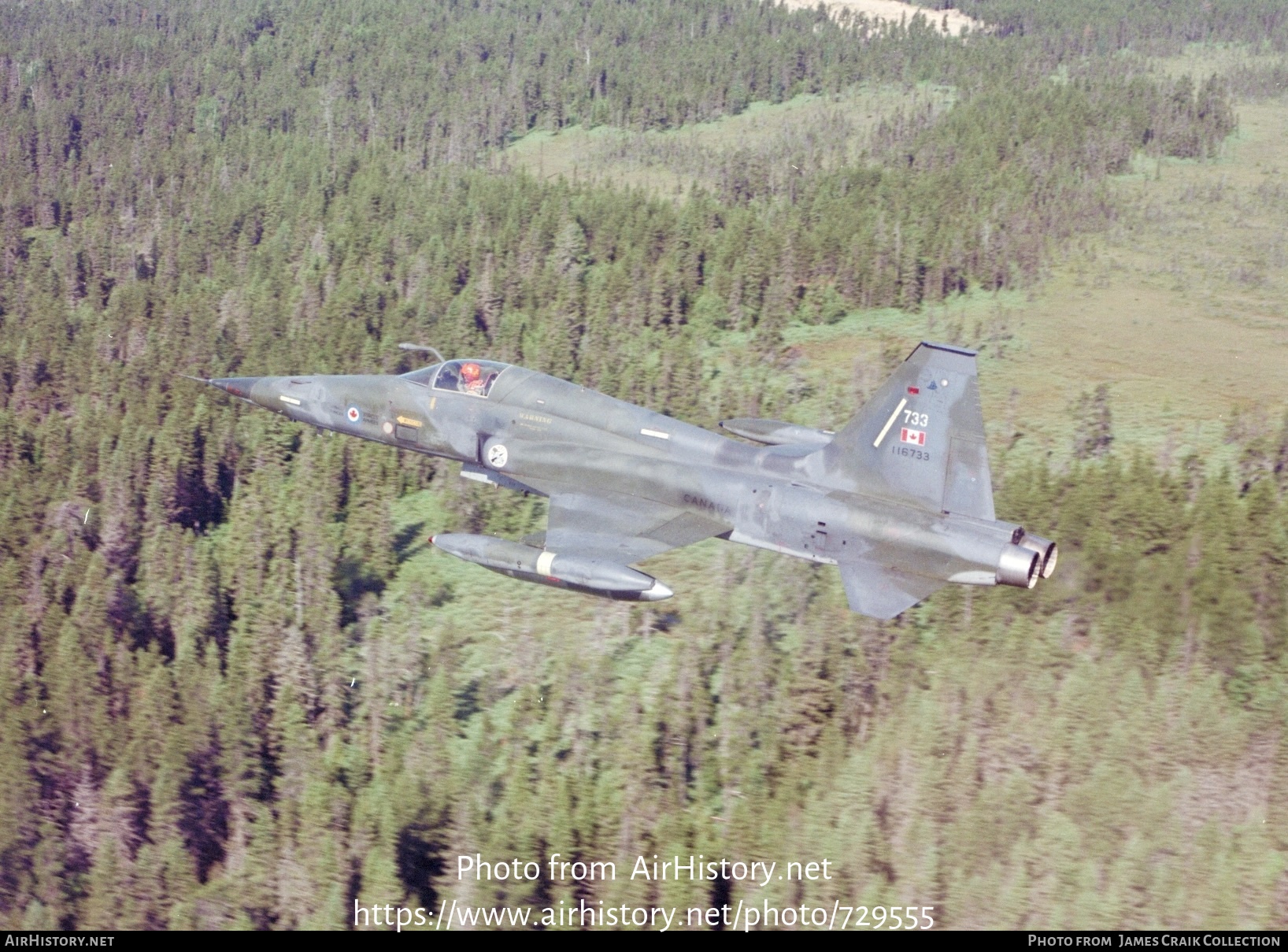 Aircraft Photo of 116733 | Canadair CF-5A | Canada - Air Force | AirHistory.net #729555