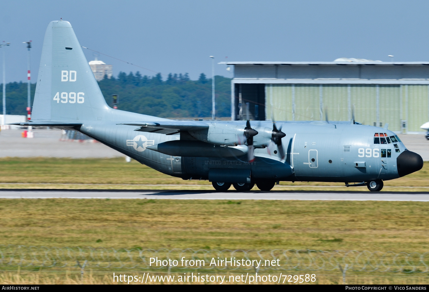 Aircraft Photo of 164996 / 4996 | Lockheed C-130T Hercules (L-382) | USA - Navy | AirHistory.net #729588