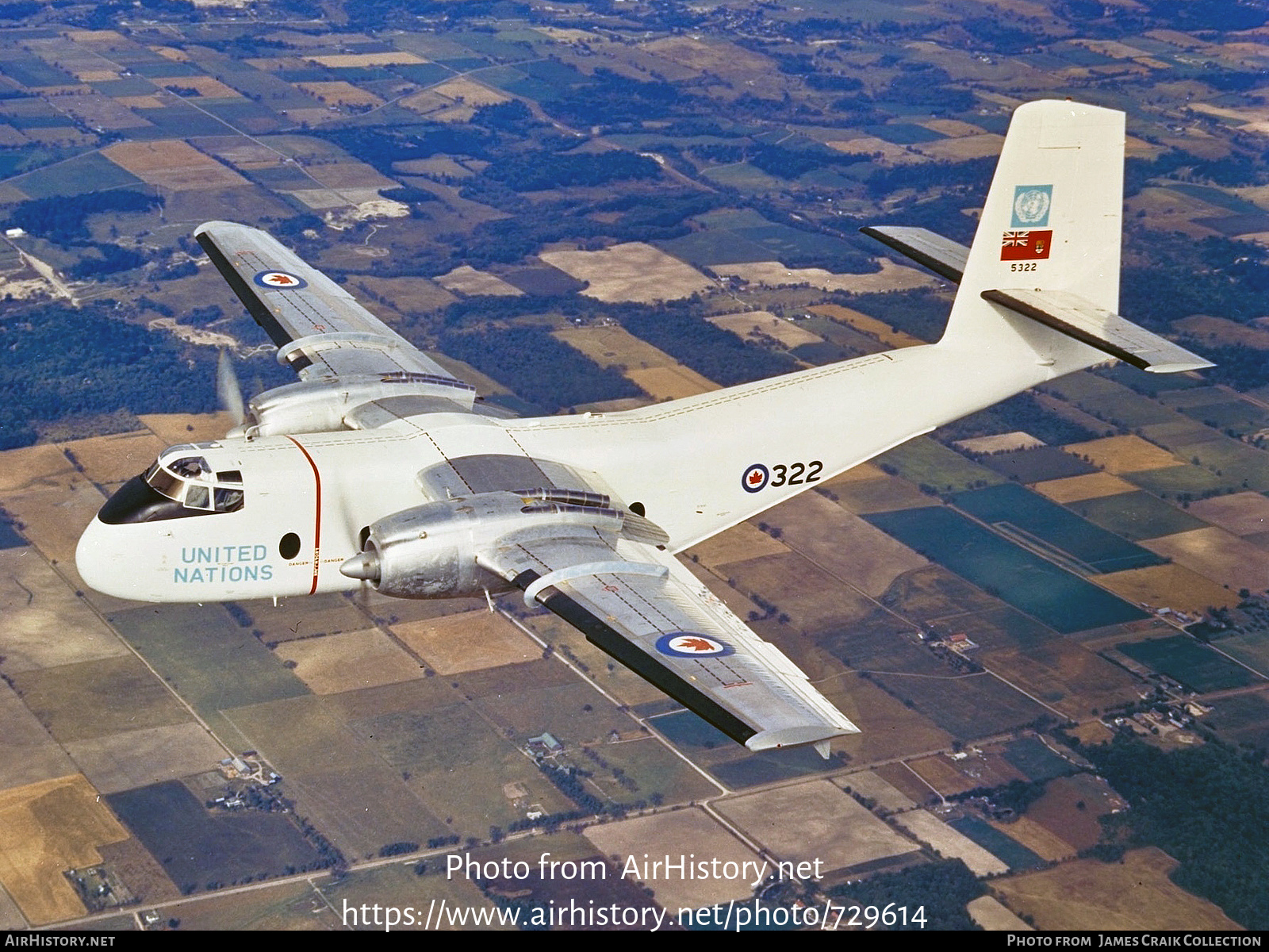 Aircraft Photo of 5322 | De Havilland Canada CC-108 Caribou 1A | Canada - Air Force | AirHistory.net #729614