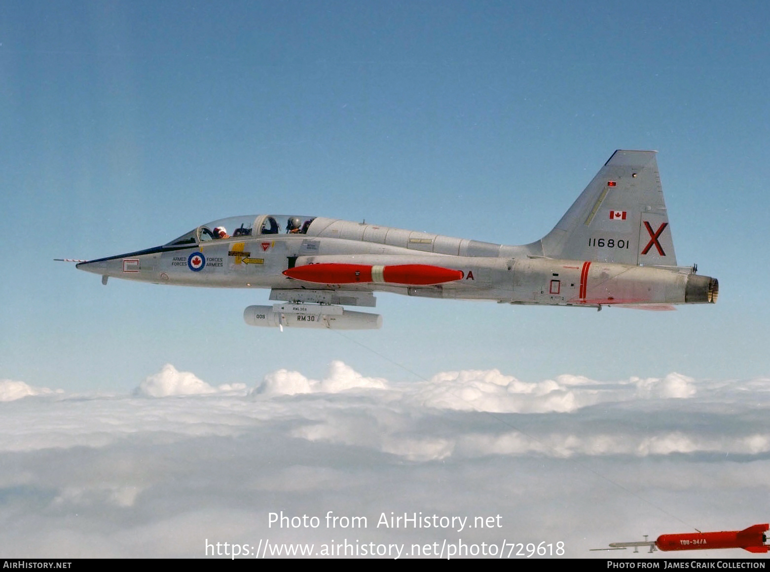 Aircraft Photo of 116801 | Canadair CF-5D | Canada - Air Force | AirHistory.net #729618