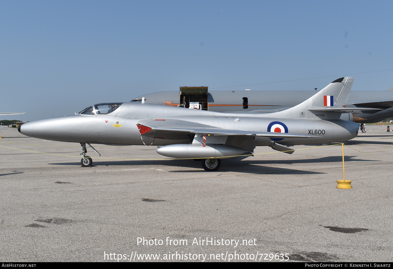 Aircraft Photo of C-FTYQ | Hawker Hunter T7 | UK - Air Force | AirHistory.net #729635