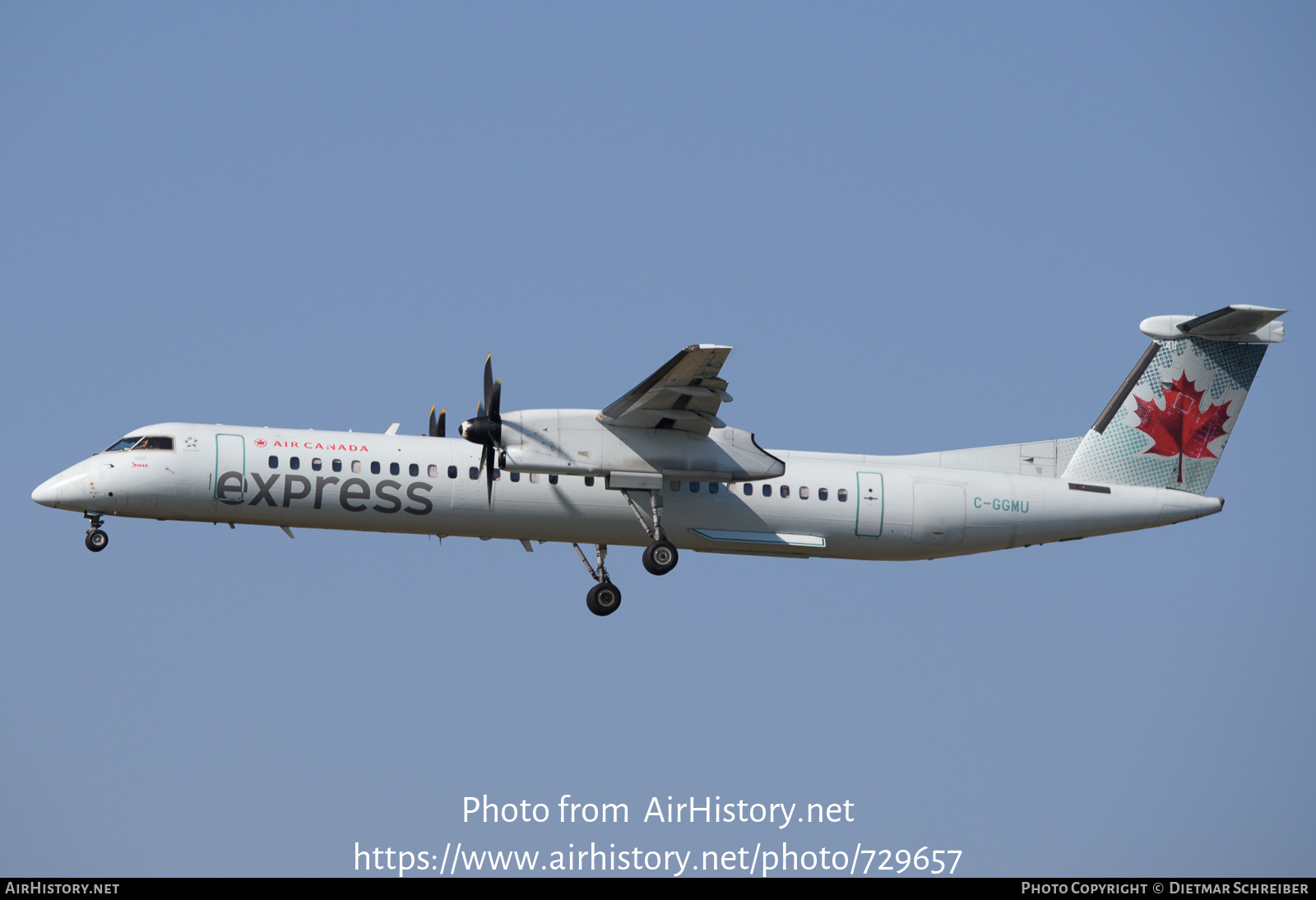 Aircraft Photo of C-GGMU | Bombardier DHC-8-402 Dash 8 | Air Canada Express | AirHistory.net #729657