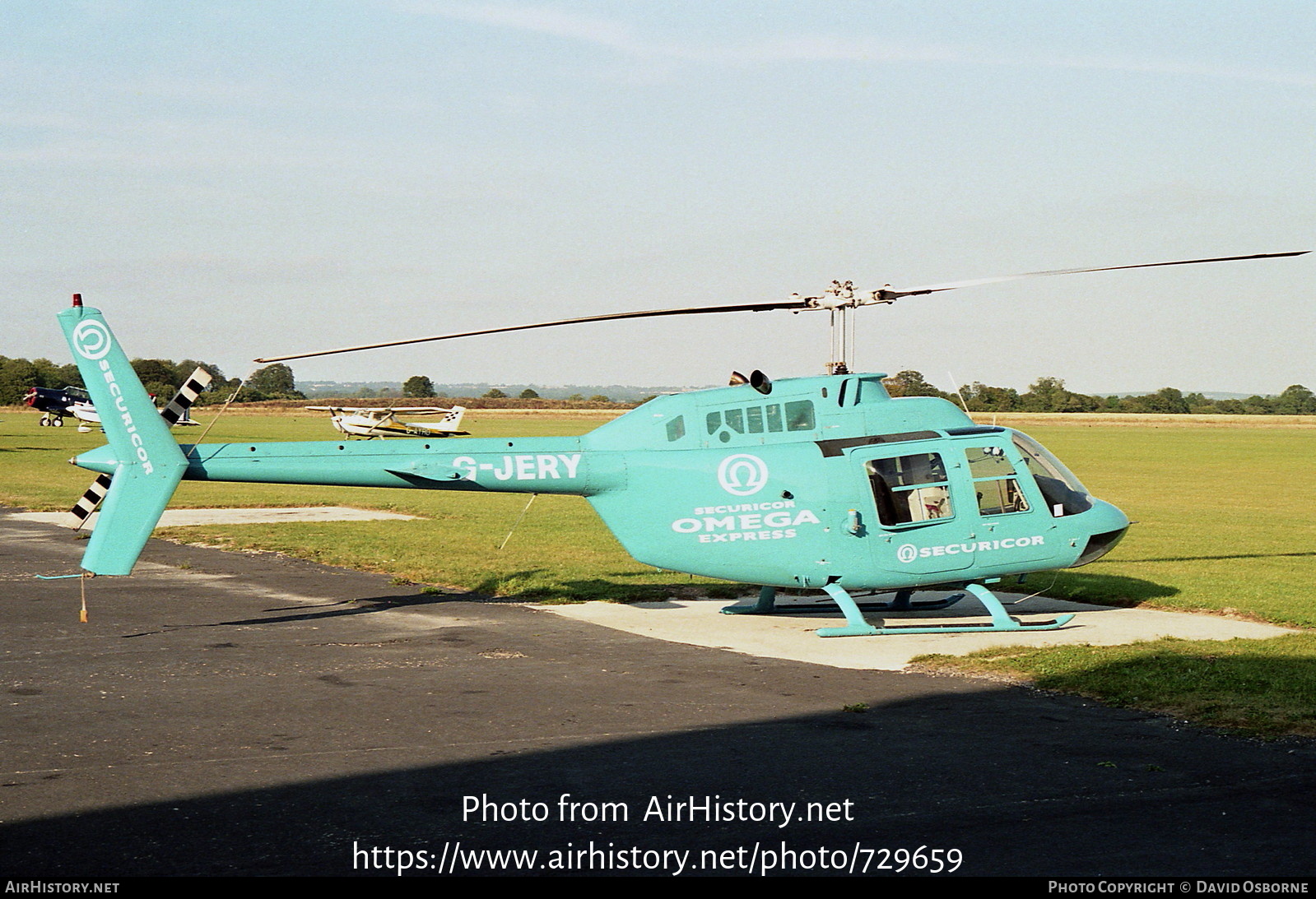 Aircraft Photo of G-JERY | Bell AB-206B-2 JetRanger II | AirHistory.net #729659