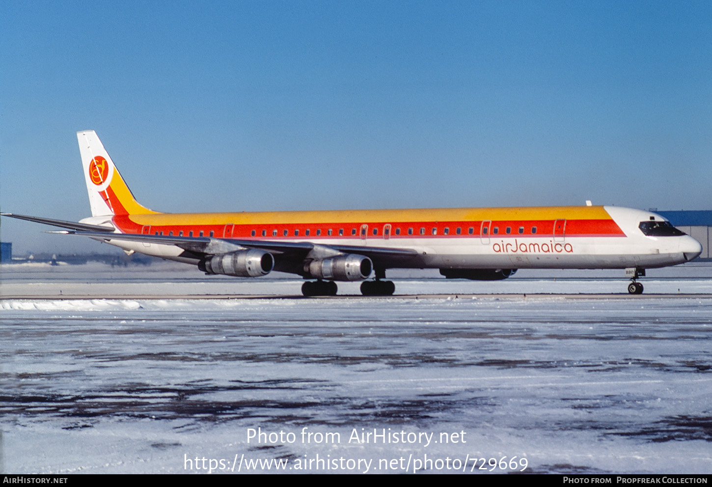 Aircraft Photo of 6Y-JGG | McDonnell Douglas DC-8-61 | Air Jamaica | AirHistory.net #729669