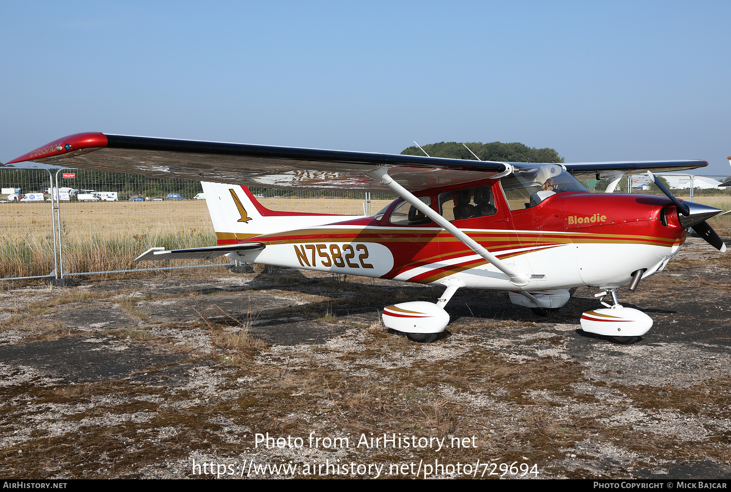 Aircraft Photo of N75822 | Cessna 172N Skyhawk II | AirHistory.net #729694