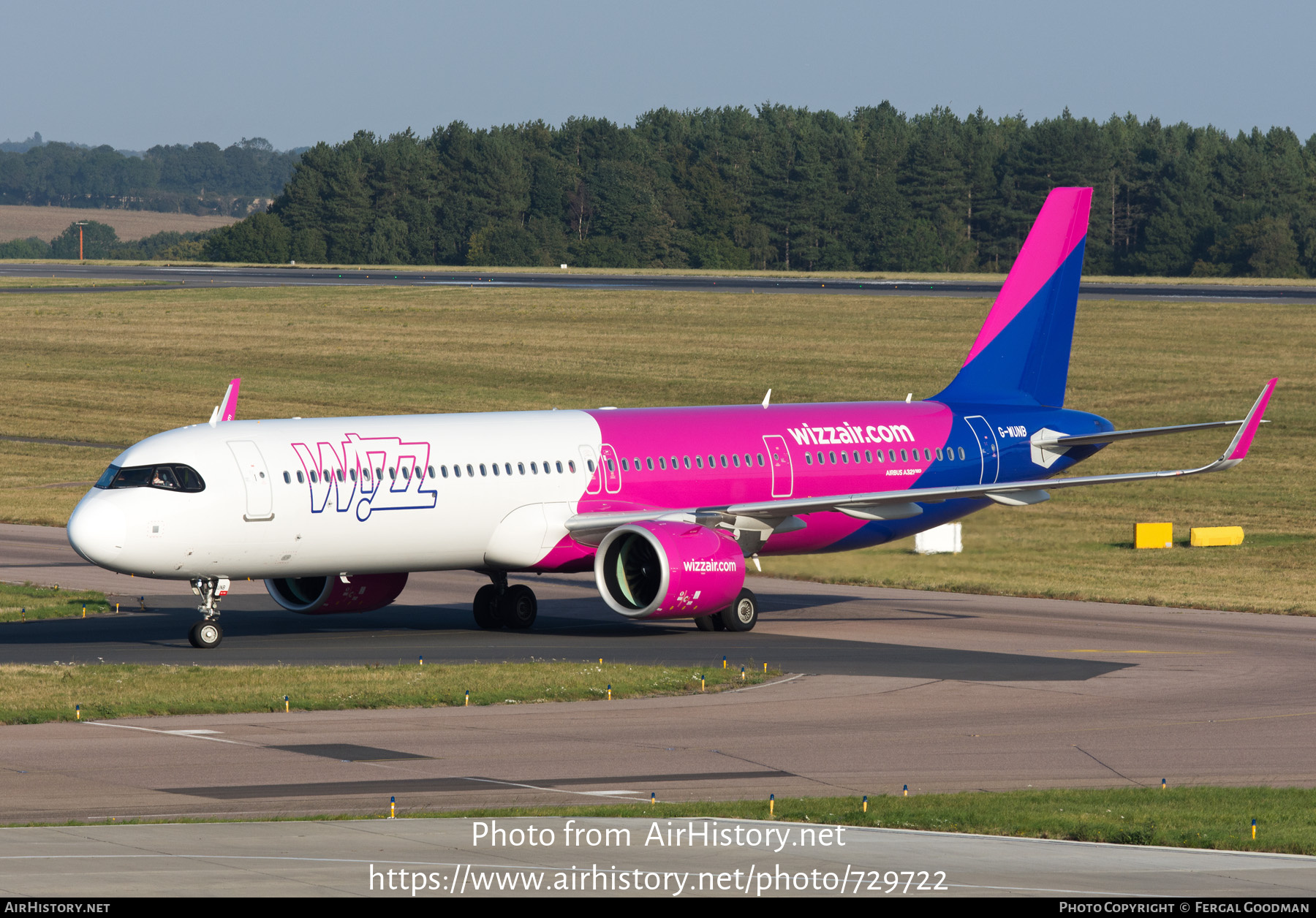 Aircraft Photo of G-WUNB | Airbus A321-271NX | Wizz Air | AirHistory.net #729722