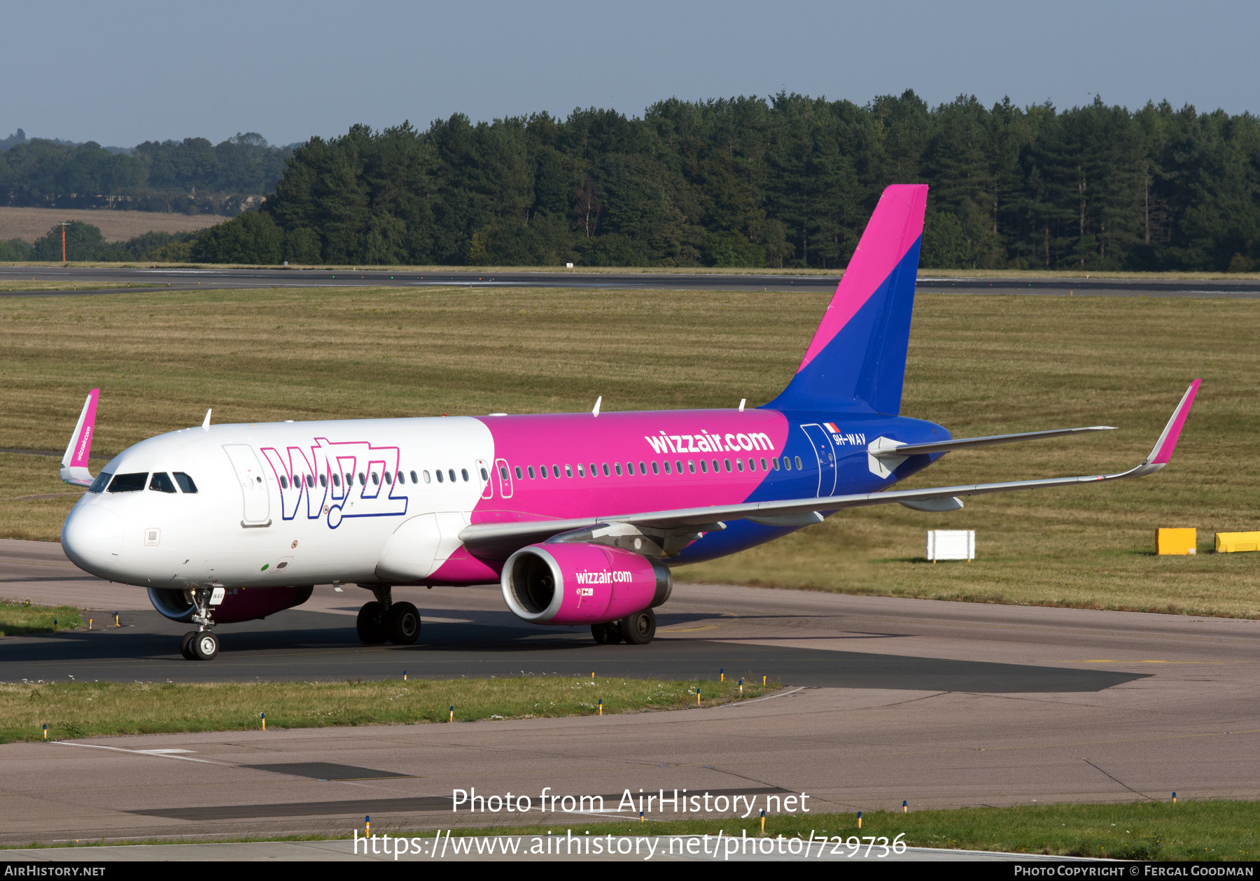 Aircraft Photo of 9H-WAV | Airbus A320-232 | Wizz Air | AirHistory.net #729736