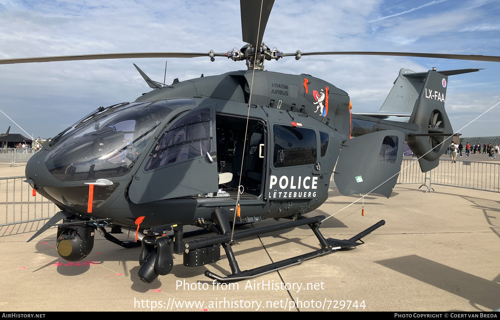 Aircraft Photo of LX-FAA | Airbus Helicopters H-145M | Luxembourg - Police | AirHistory.net #729744