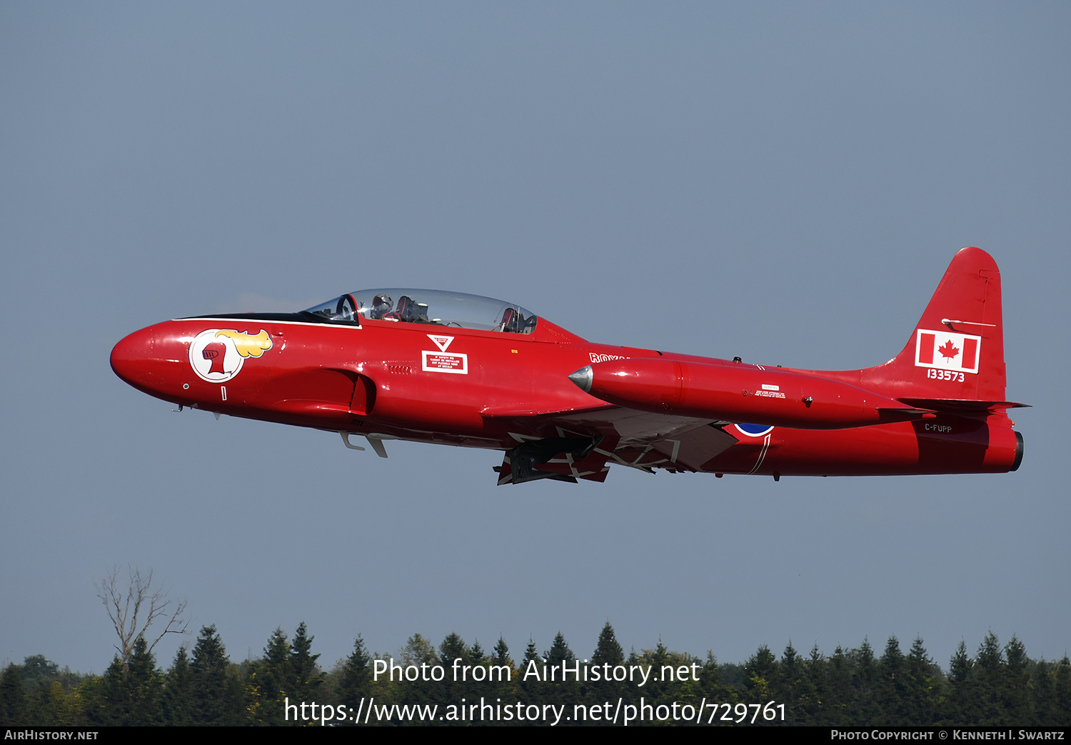 Aircraft Photo of C-FUPP | Canadair T-33AN Silver Star 3 | Canada - Air Force | AirHistory.net #729761